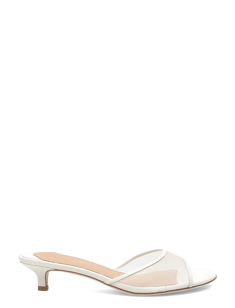 Lauren Ralph Lauren - TRNSPRT MSH/SFT NPP-FRNCSA MULE-SN- - snow white - 1