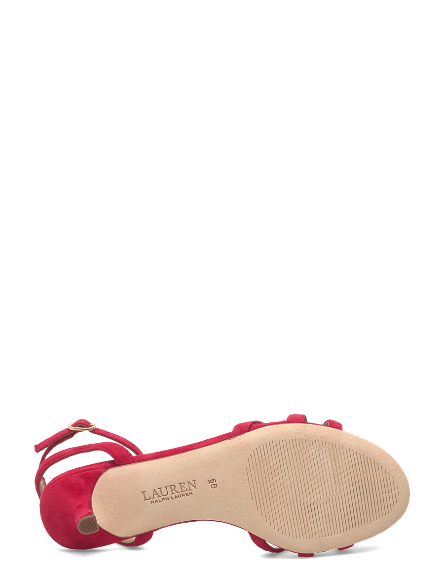 Lauren Ralph Lauren - 802P06395003 - heeled sandals - festive red - 4