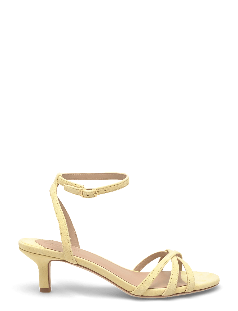 Lauren Ralph Lauren - 802P06395003 - sandaler med hæl - lemon sorbet - 1