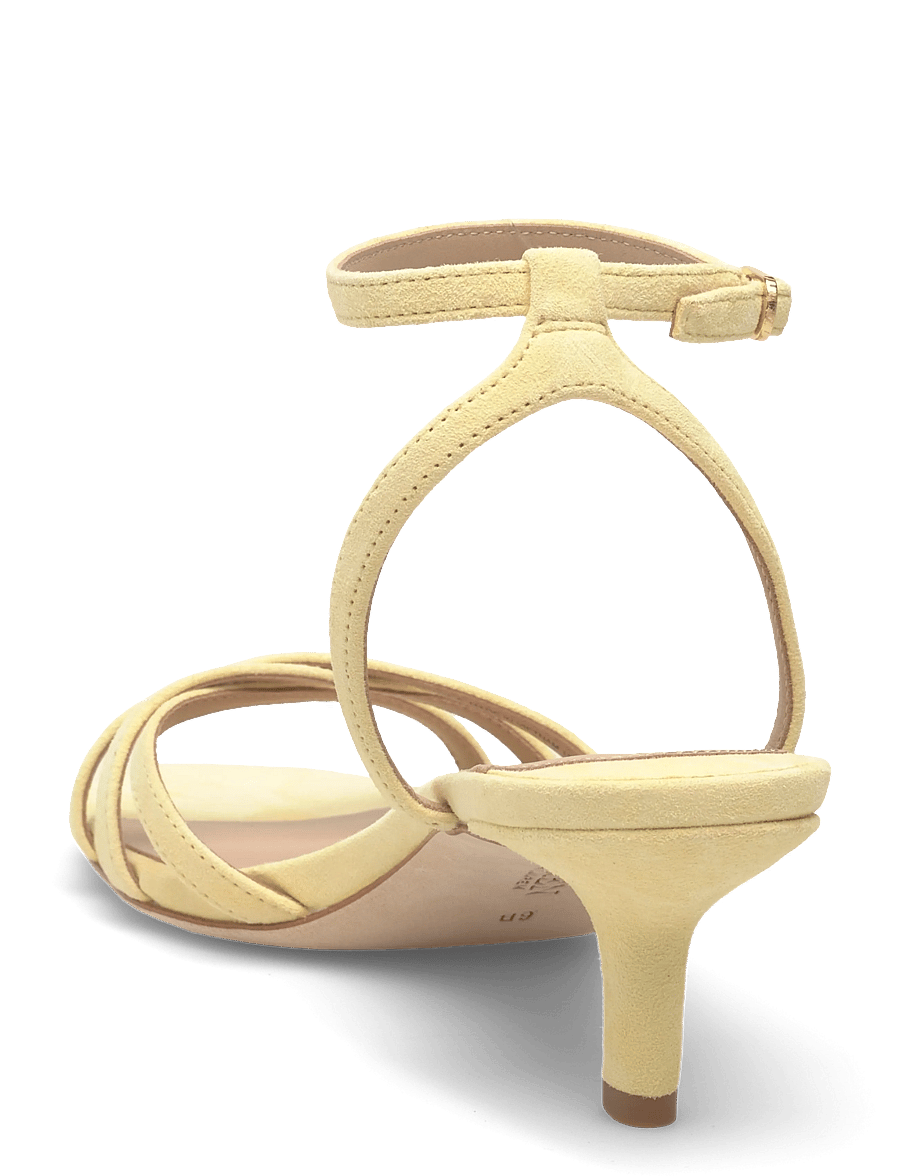 Lauren Ralph Lauren - 802P06395003 - sandaler med hæl - lemon sorbet - 2