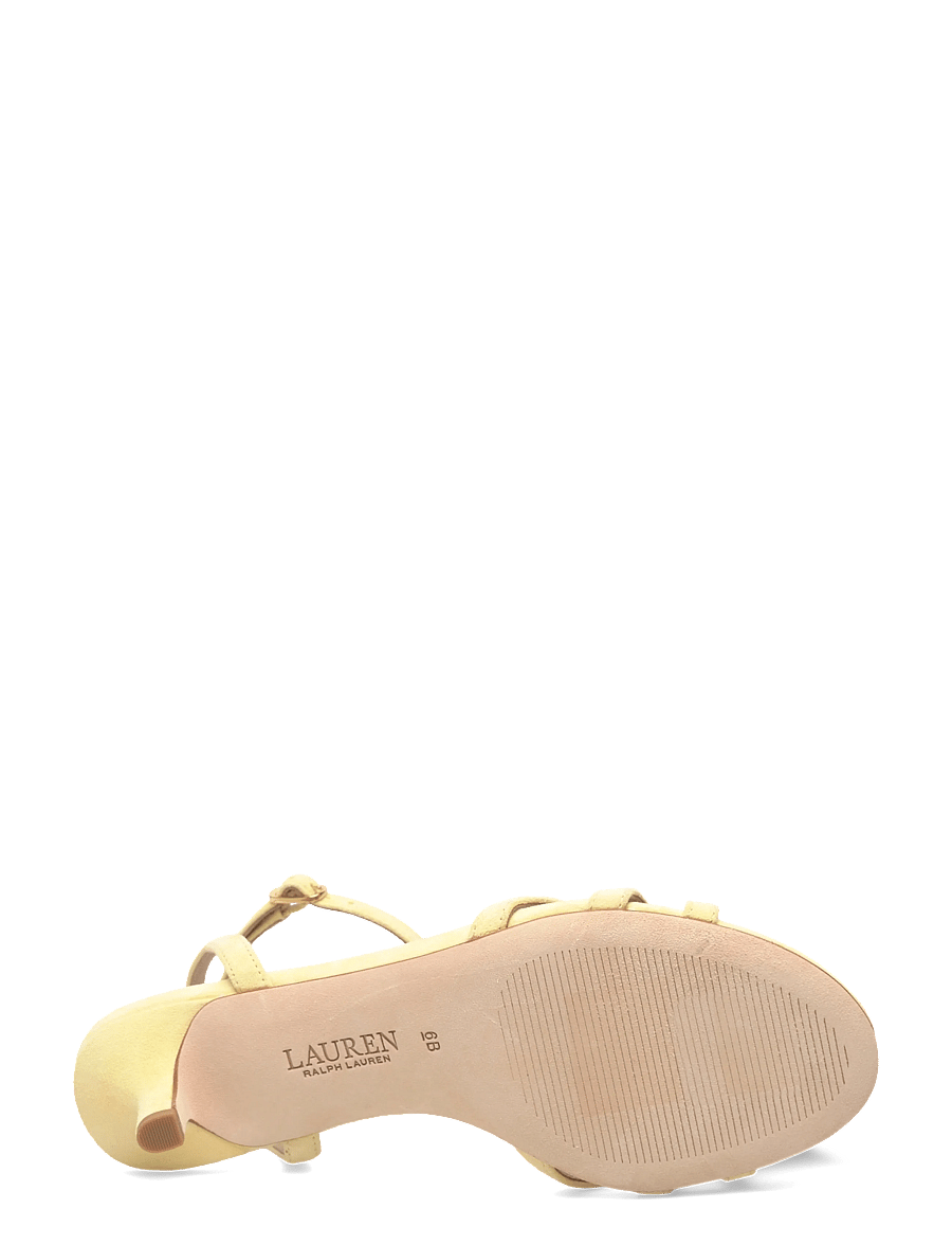 Lauren Ralph Lauren - 802P06395003 - sandaler med hæl - lemon sorbet - 4