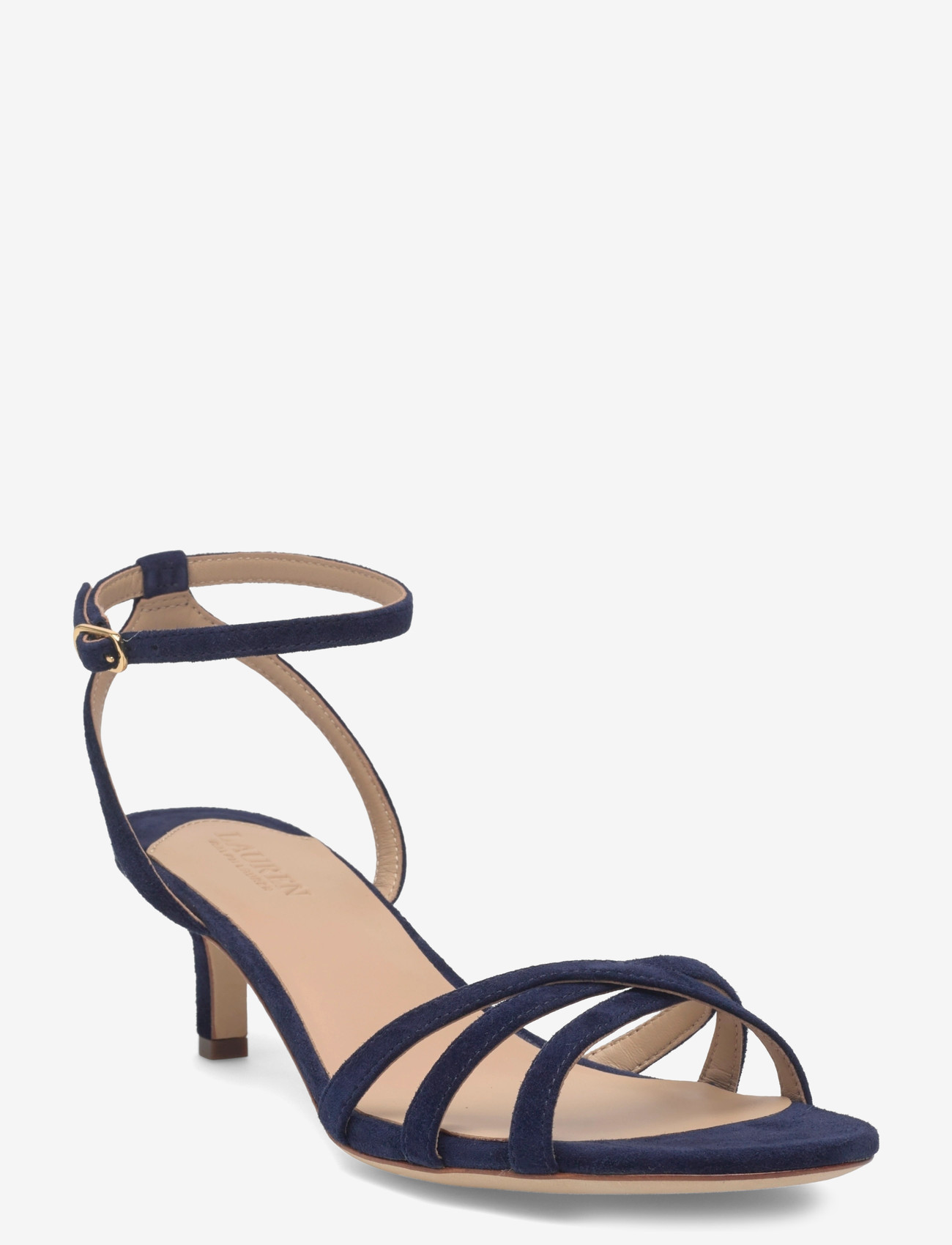 Lauren Ralph Lauren - 802P06395001 - sandaler med hæl - refined navy - 0