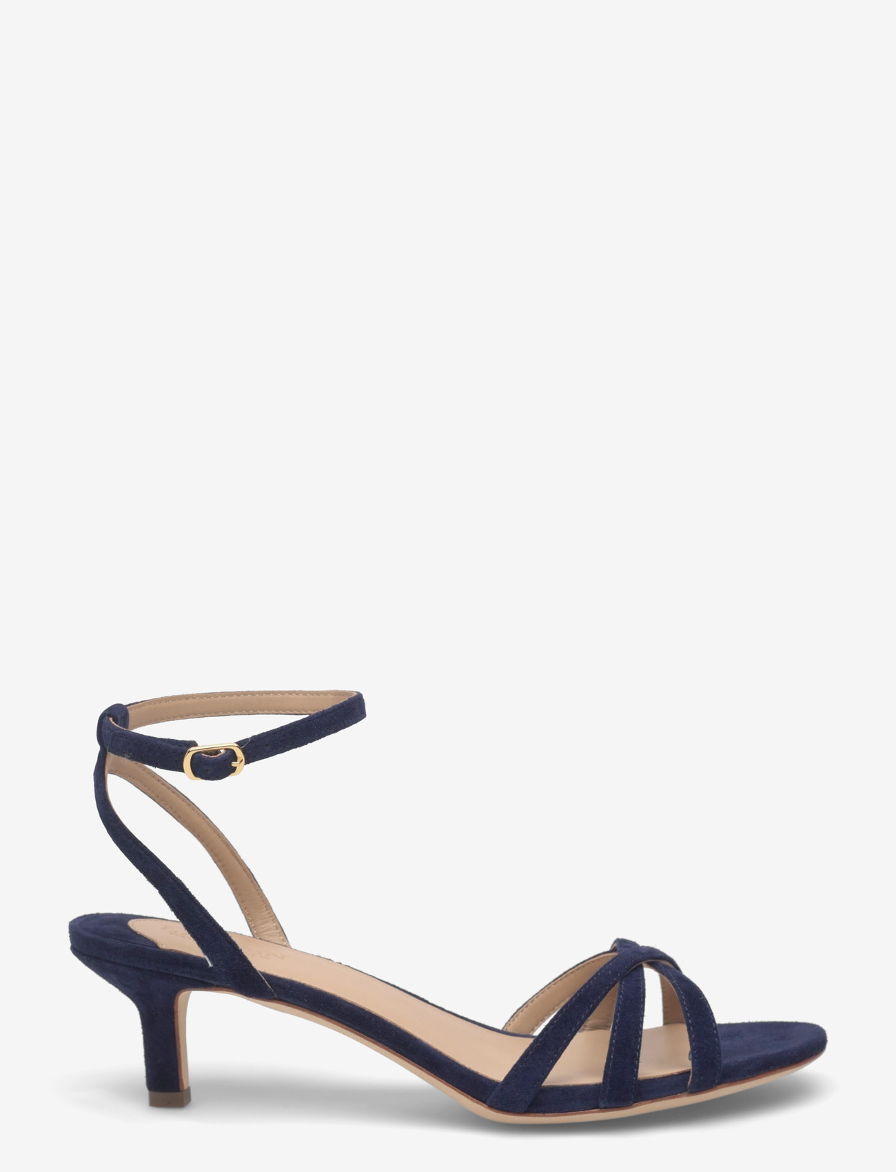 Lauren Ralph Lauren - 802P06395001 - sandaler med hæl - refined navy - 1