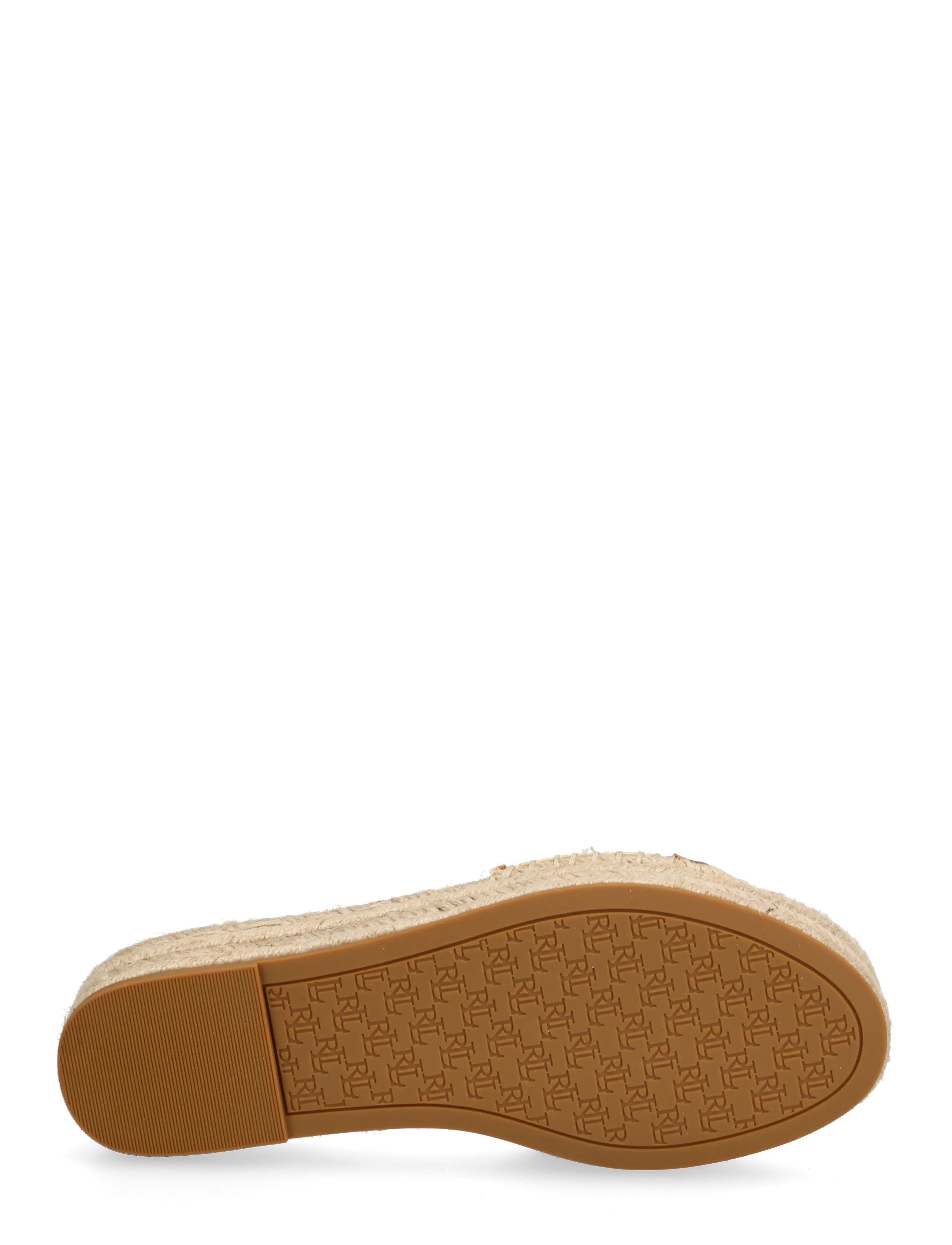 Lauren Ralph Lauren - TXTRD RFF/SFT NPP-POLLY 4-ES-FLT - sandales à plateforme - natural/lauren ta - 4