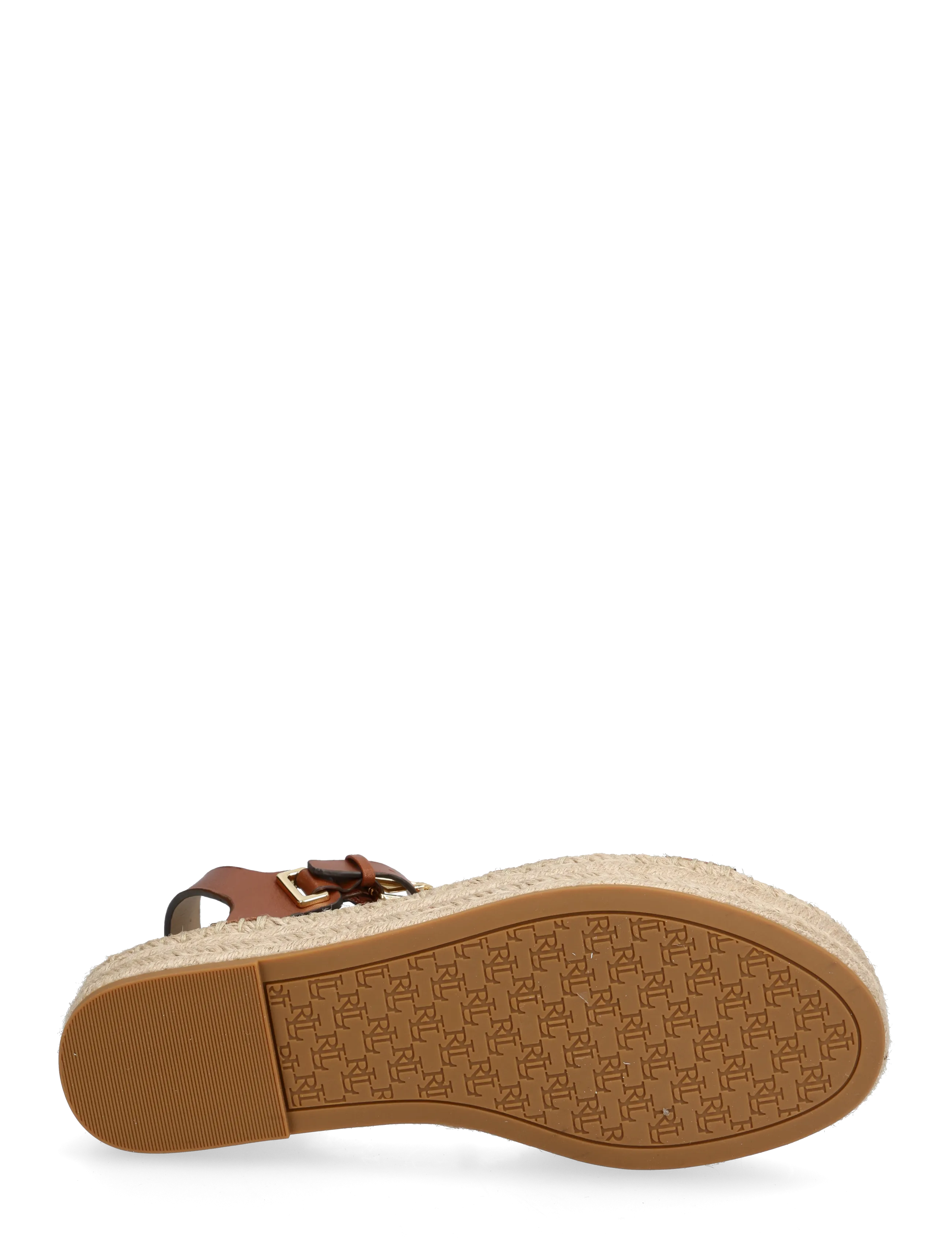 Lauren Ralph Lauren - SMOOTH CALF-EMERYN ESPDR-ES-FLT - espadrillos - lauren tan - 4