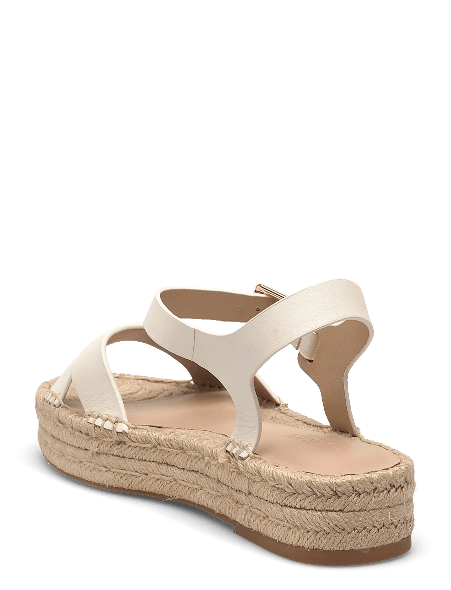 Lauren Ralph Lauren - SMOOTH CALF-EMERYN ESPDR-ES-FLT - espadrillid - soft white - 2