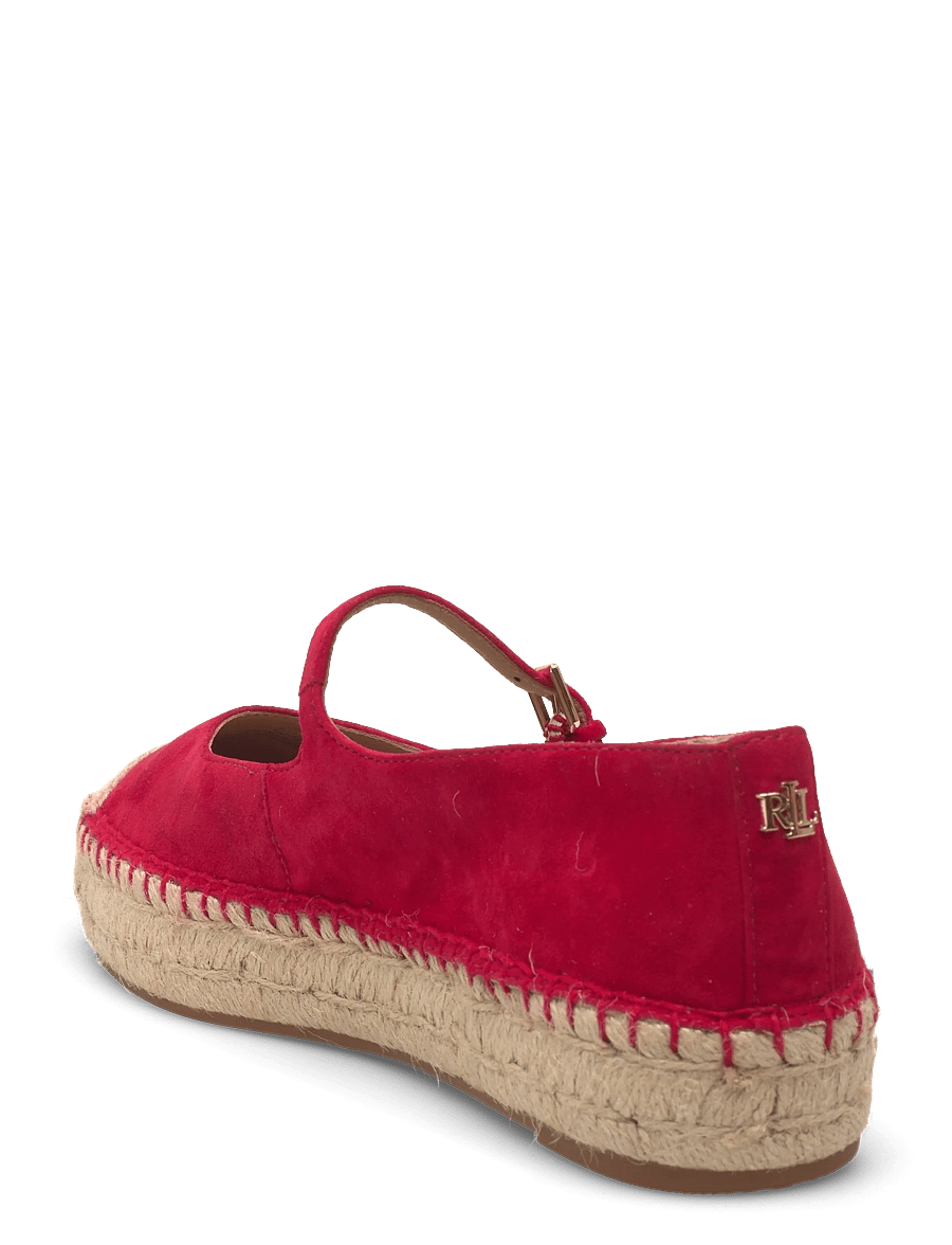 Lauren Ralph Lauren - 802P06401001 - espadrilės - festive red - 2