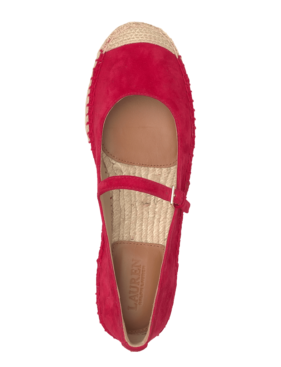 Lauren Ralph Lauren - 802P06401001 - espadrilės - festive red - 3