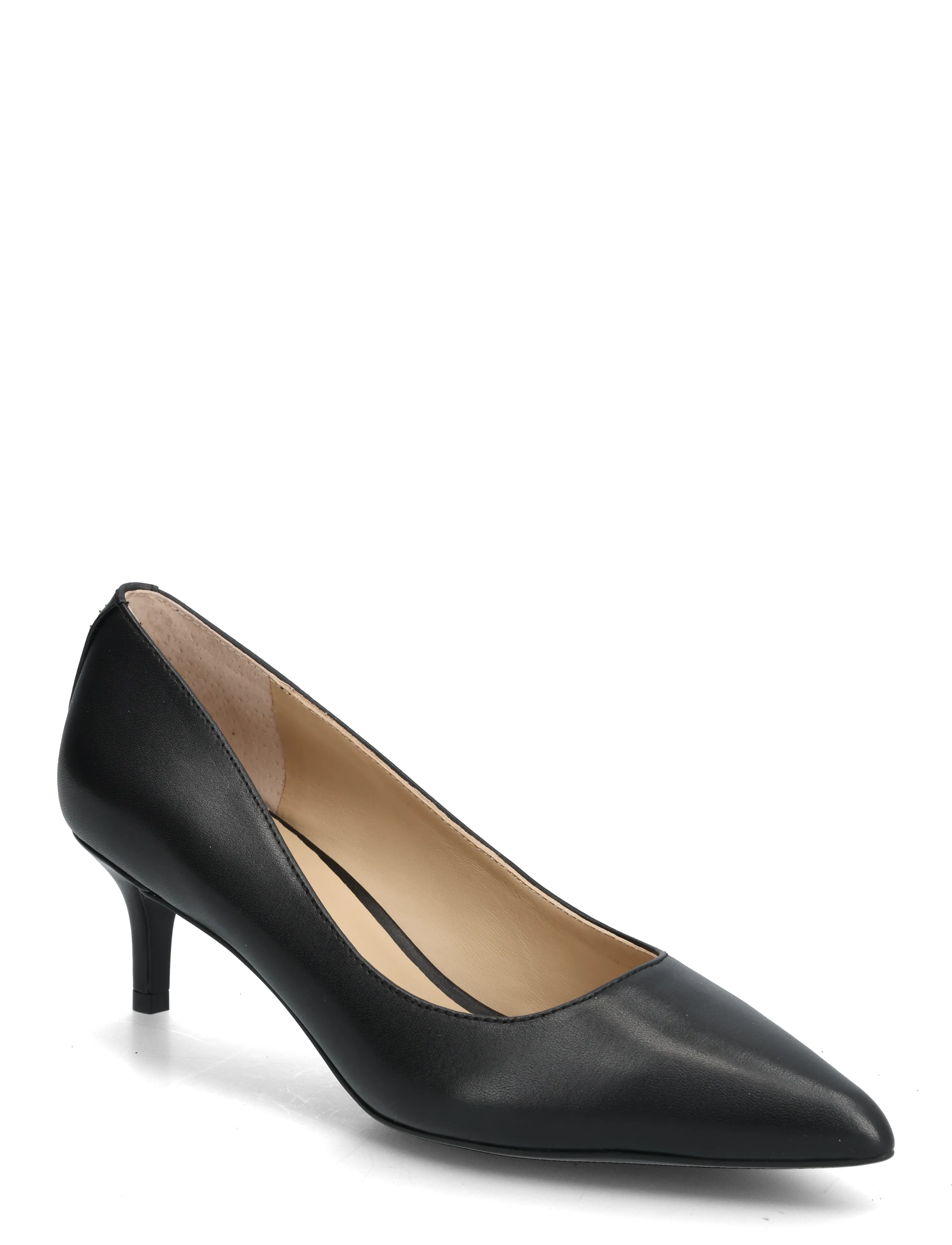 Adrienne Leather Pump - BLACK