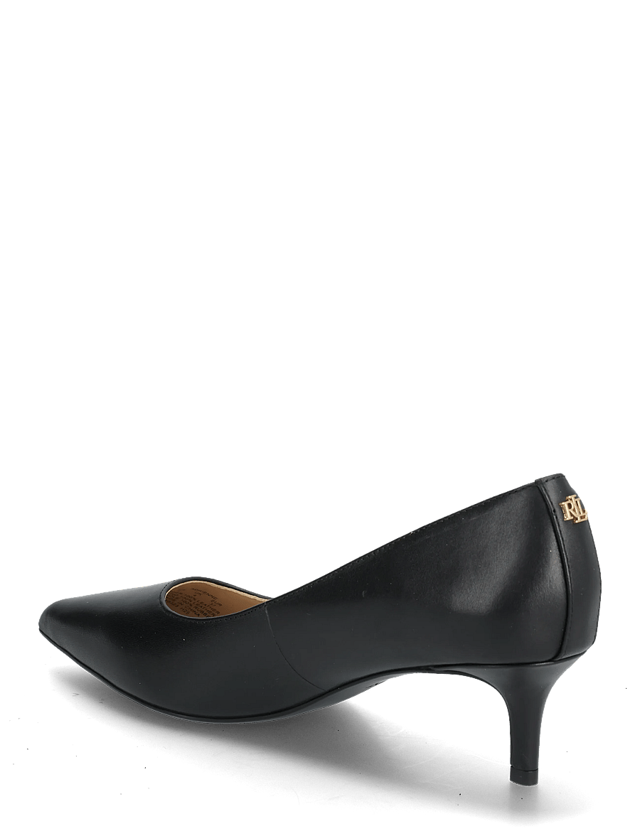 Lauren Ralph Lauren - SMOOTH CALF-ADRIENNE-PM-CTO - kontsaga kingad - black - 2