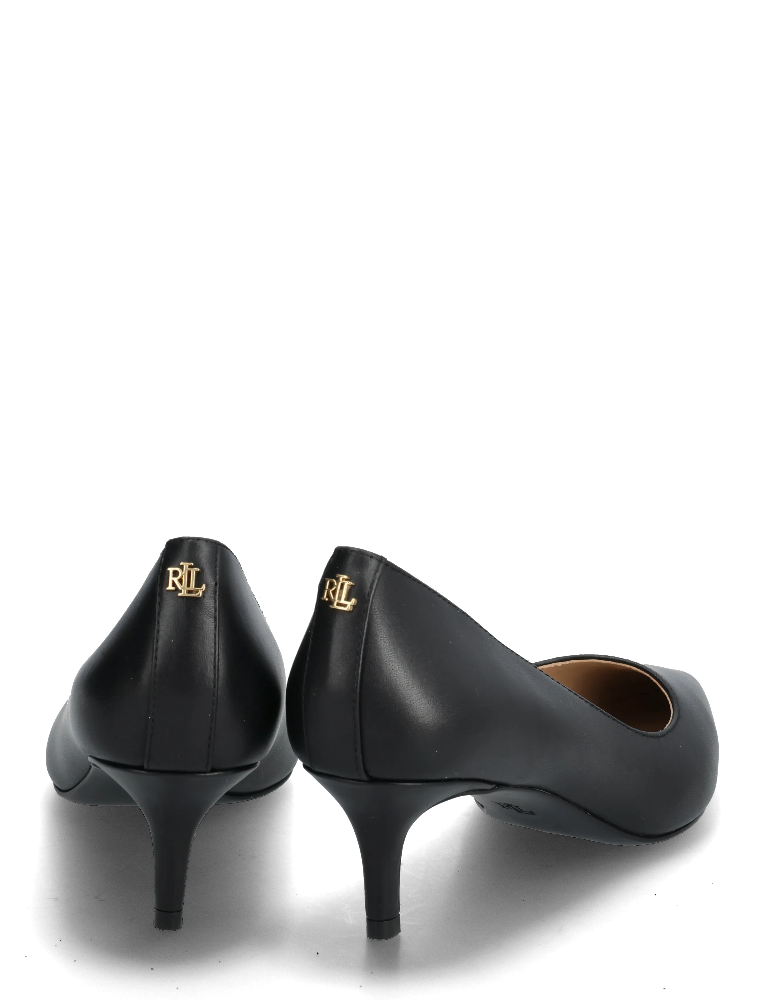 Lauren Ralph Lauren - SMOOTH CALF-ADRIENNE-PM-CTO - kontsaga kingad - black - 4