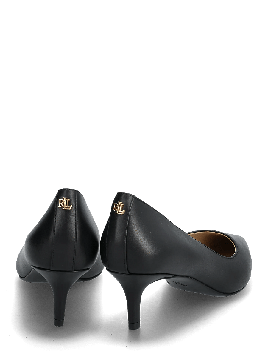 Lauren Ralph Lauren - SMOOTH CALF-ADRIENNE-PM-CTO - kontsaga kingad - black - 4
