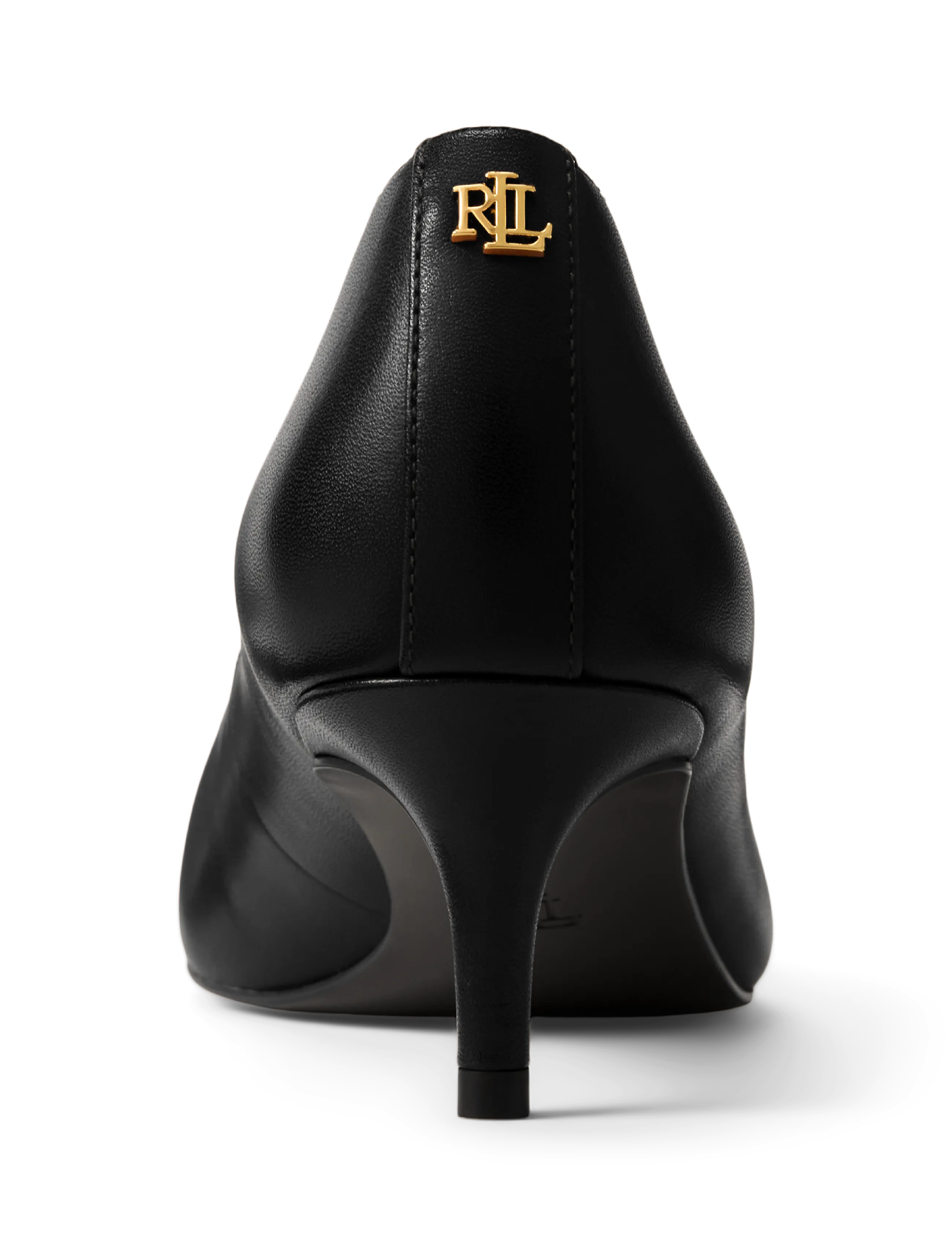 Lauren Ralph Lauren - SMOOTH CALF-ADRIENNE-PM-CTO - augstpapēžu kurpes - black - 5