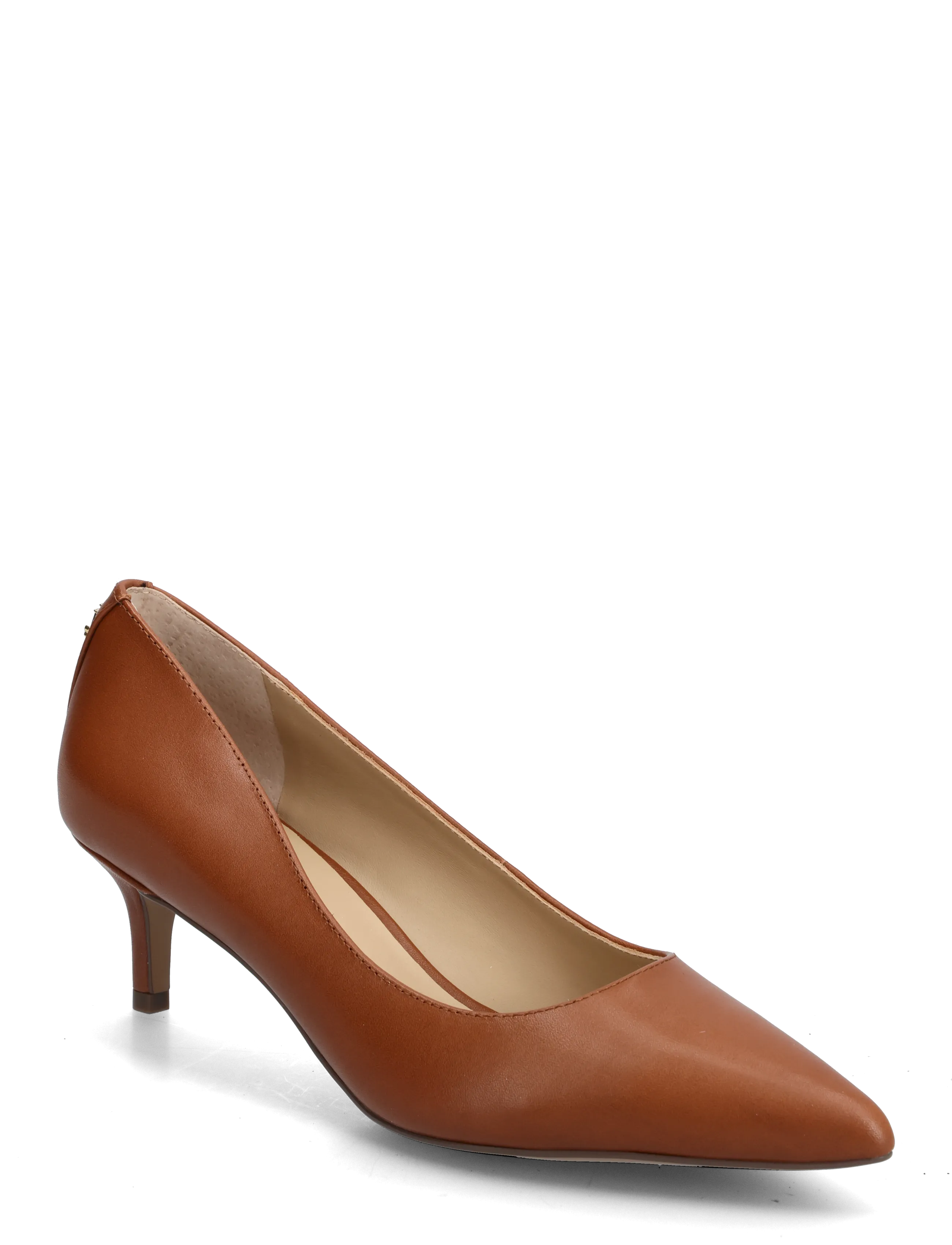 Lauren Ralph Lauren Adrienne Leather Pump - Ralph Lauren - LAUREN TAN / brown