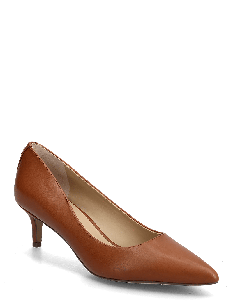 Lauren Ralph Lauren - Adrienne Leather Pump - pumps - lauren tan - 0