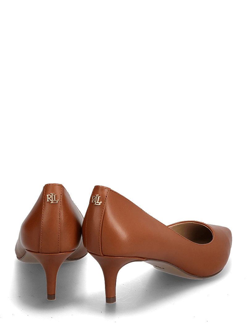 Lauren Ralph Lauren - Adrienne Leather Pump - pumps - lauren tan - 4