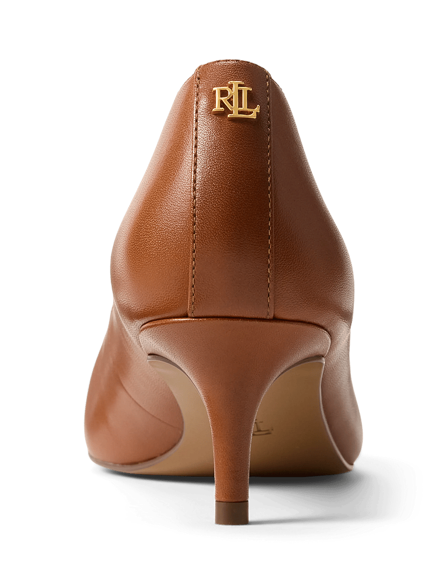 Lauren Ralph Lauren - SMOOTH CALF-ADRIENNE-PM-CTO - pumps - lauren tan - 5