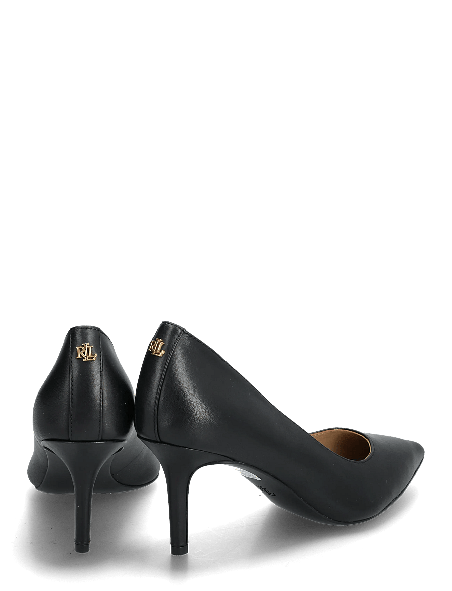 Lauren Ralph Lauren - Lanette Leather Pump - pumps - black - 4