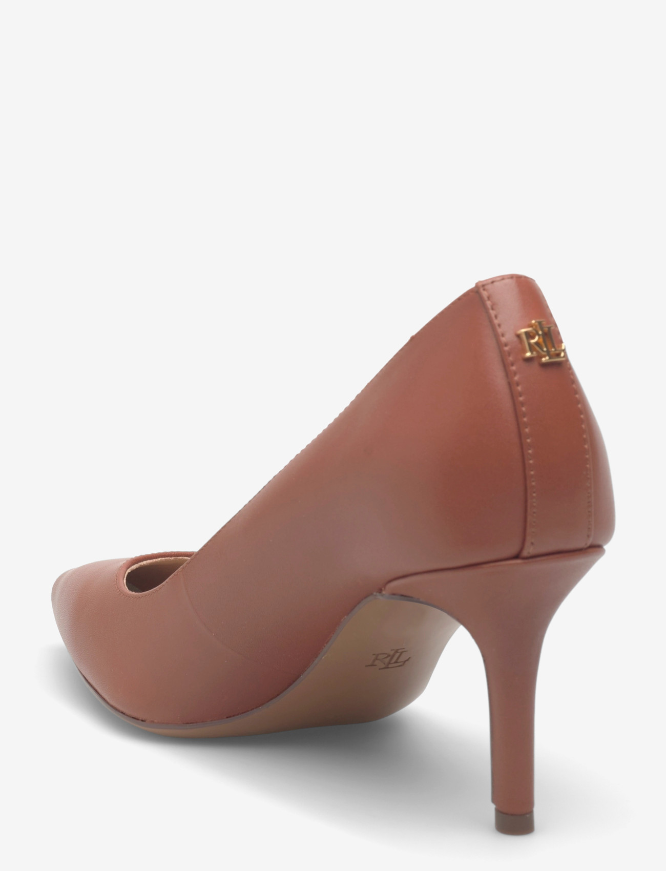 Lauren Ralph Lauren - Lanette Leather Pump - pumps - lauren tan - 2
