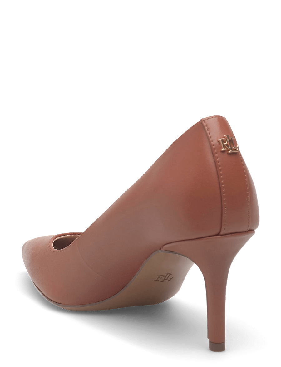 Lauren Ralph Lauren - Lanette Leather Pump - pumps - lauren tan - 2