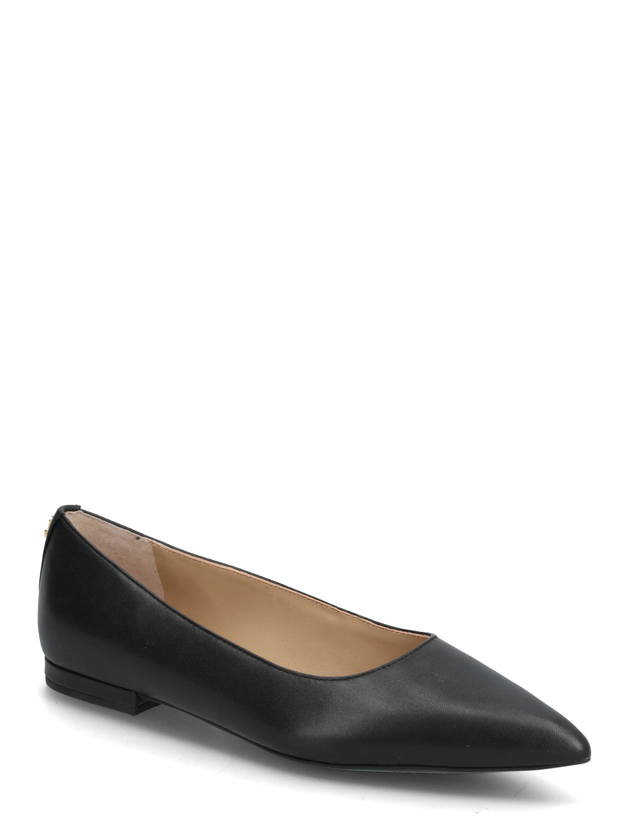 Londyn Leather Ballet Flat - BLACK