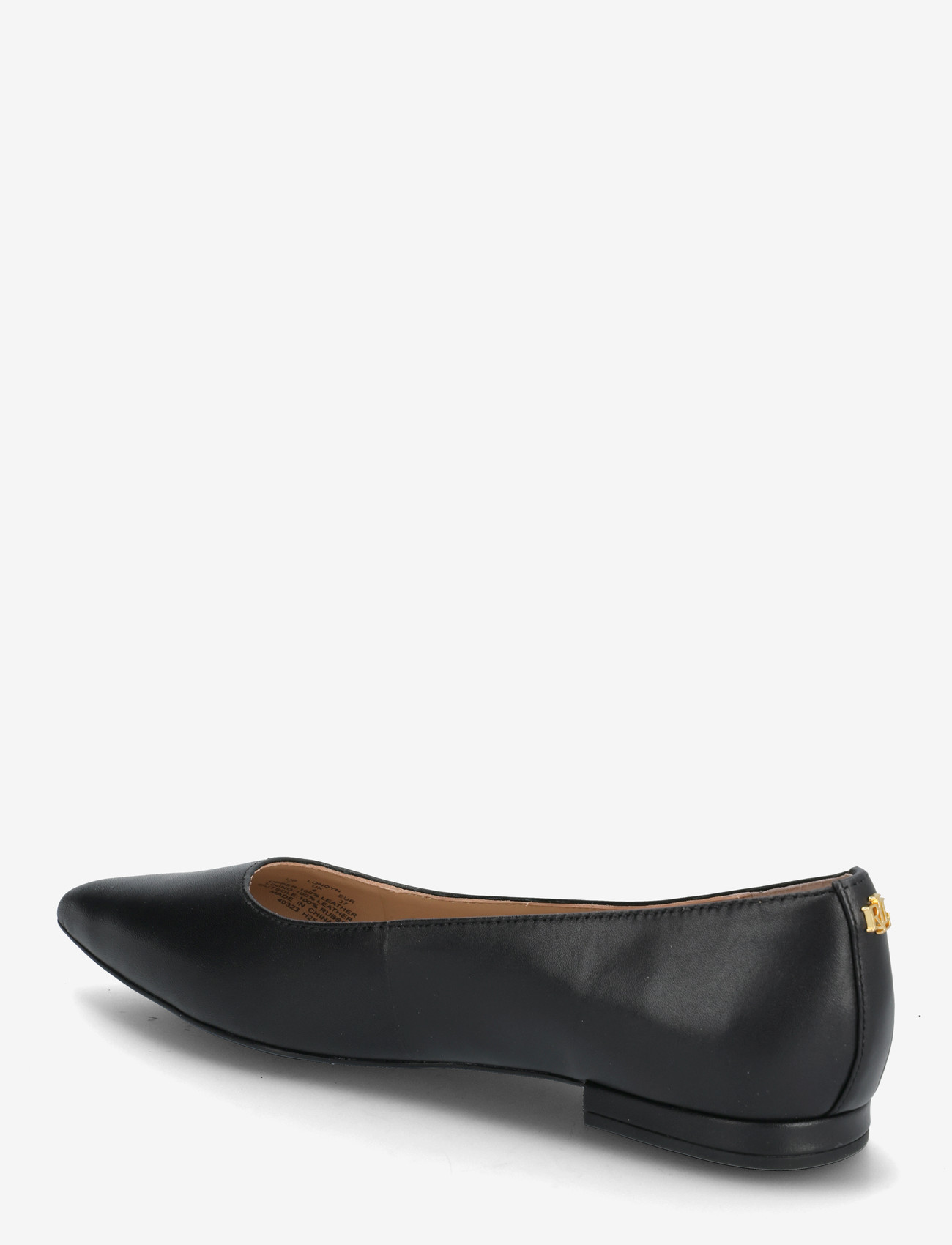 Lauren Ralph Lauren - Londyn Leather Ballet Flat - besondere anlässe - black - 2