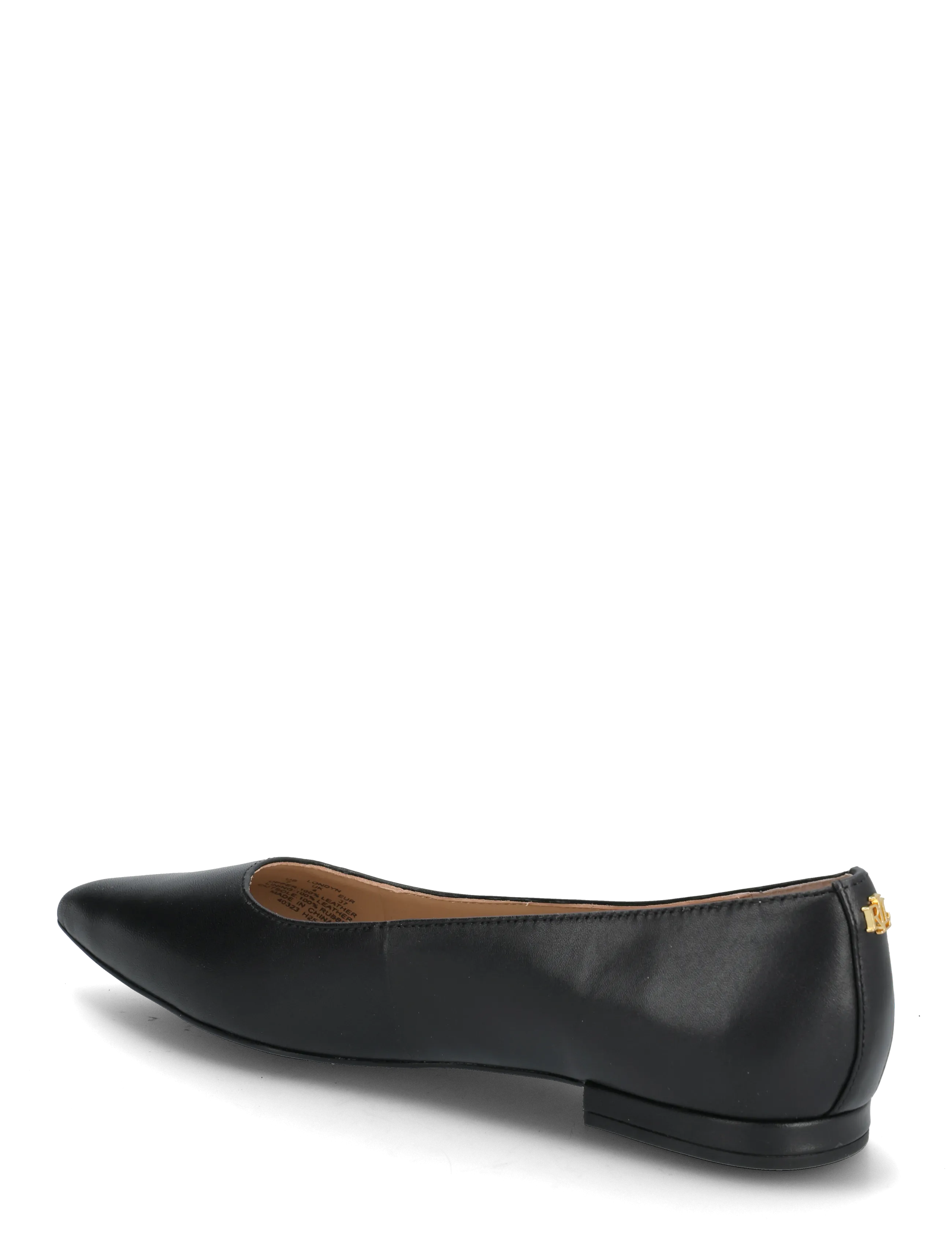 Lauren Ralph Lauren - Londyn Leather Ballet Flat - besondere anlässe - black - 2