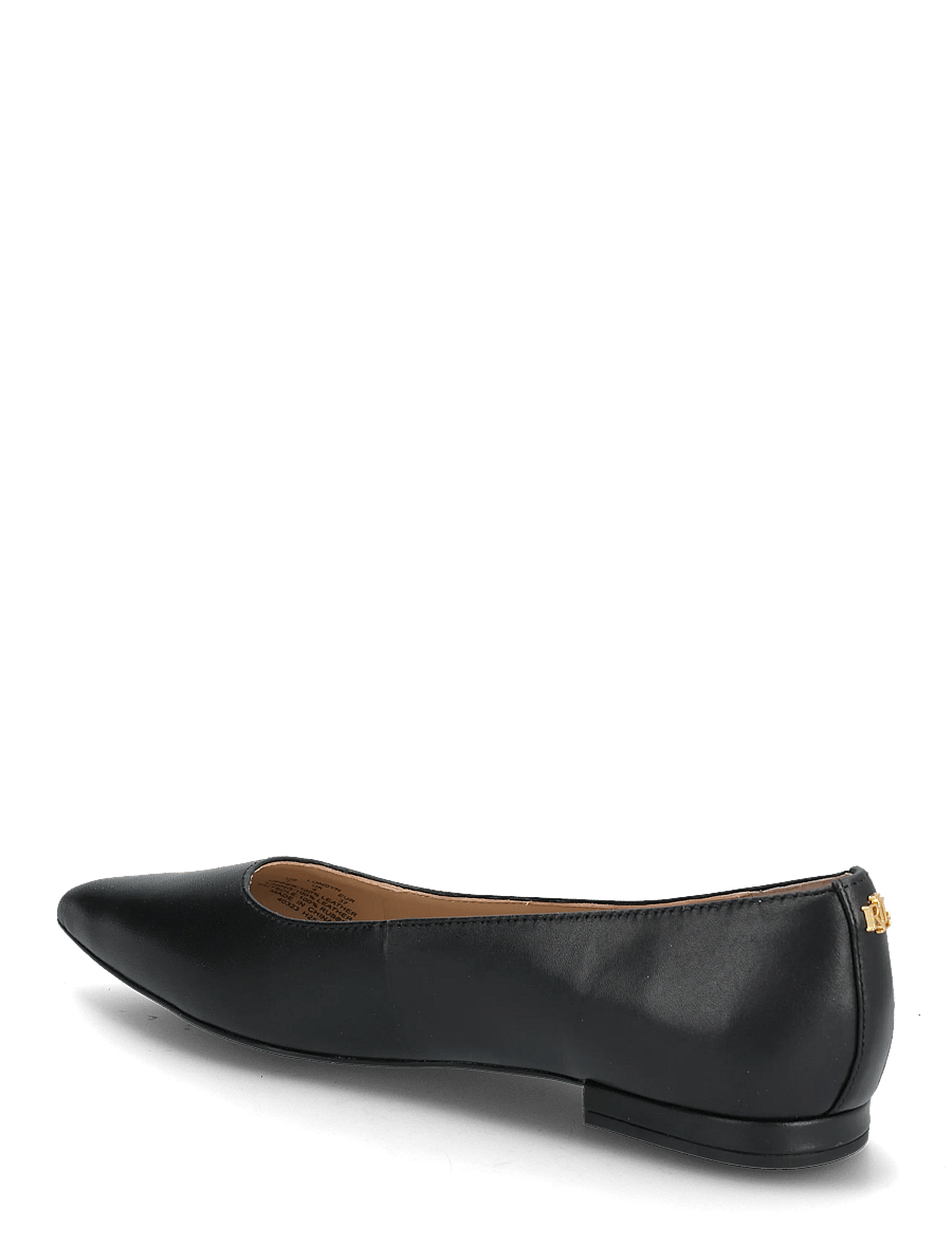 Lauren Ralph Lauren - Londyn Leather Ballet Flat - speciella tillfällen - black - 2