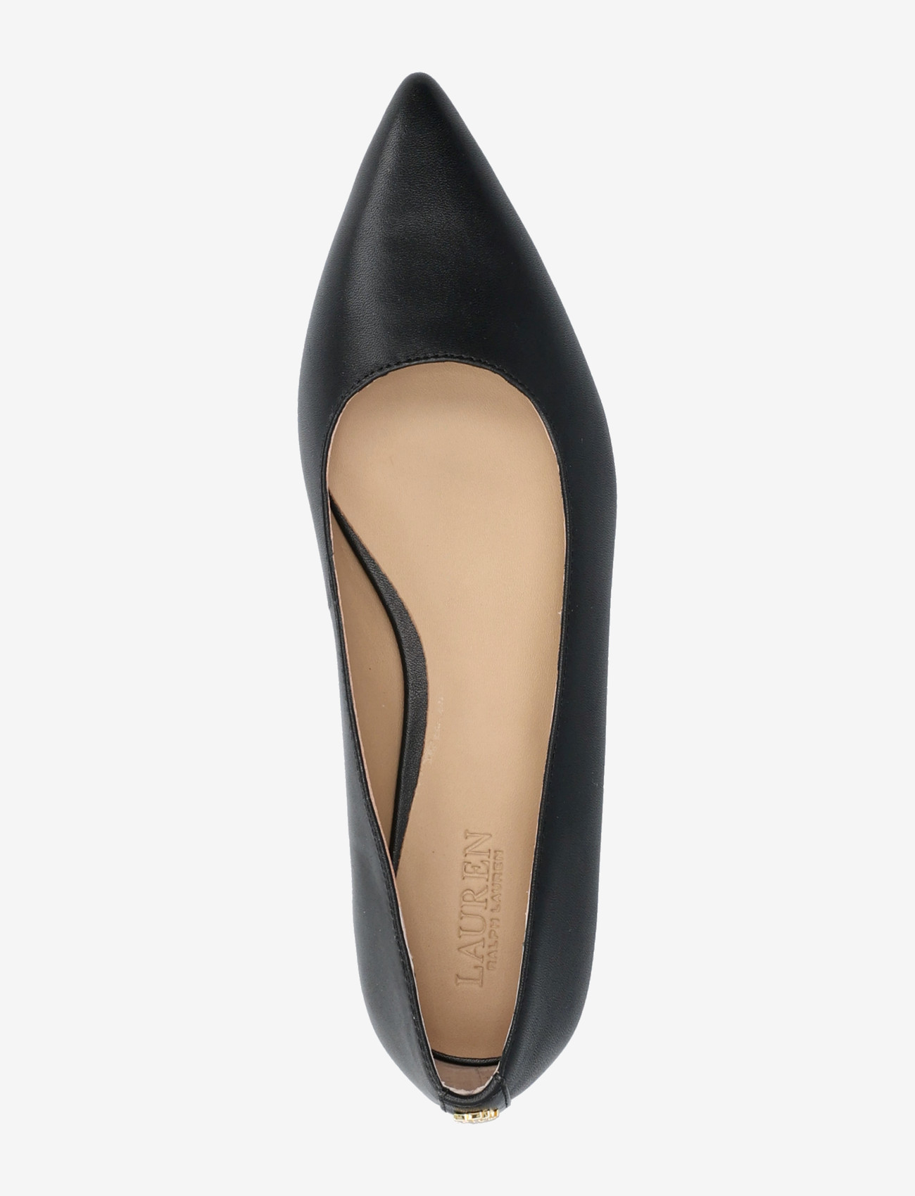 Lauren Ralph Lauren - Londyn Leather Ballet Flat - besondere anlässe - black - 3