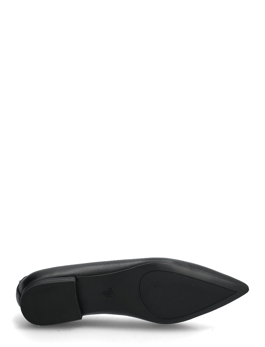 Lauren Ralph Lauren - Londyn Leather Ballet Flat - speciella tillfällen - black - 4