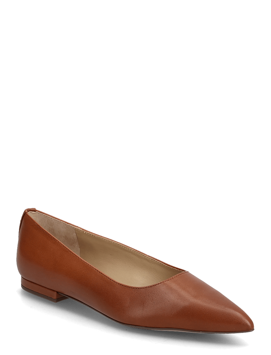 Lauren Ralph Lauren - Londyn Leather Ballet Flat - besondere anlässe - lauren tan - 0