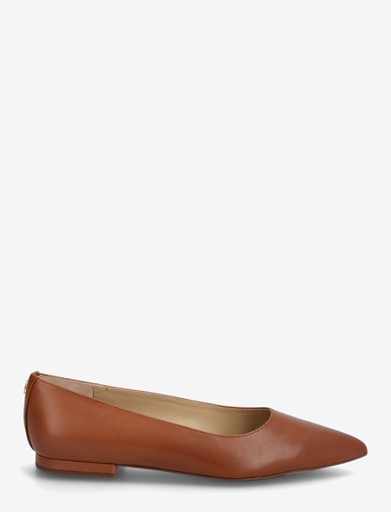Lauren Ralph Lauren - Londyn Leather Ballet Flat - ballerinaer - lauren tan - 1