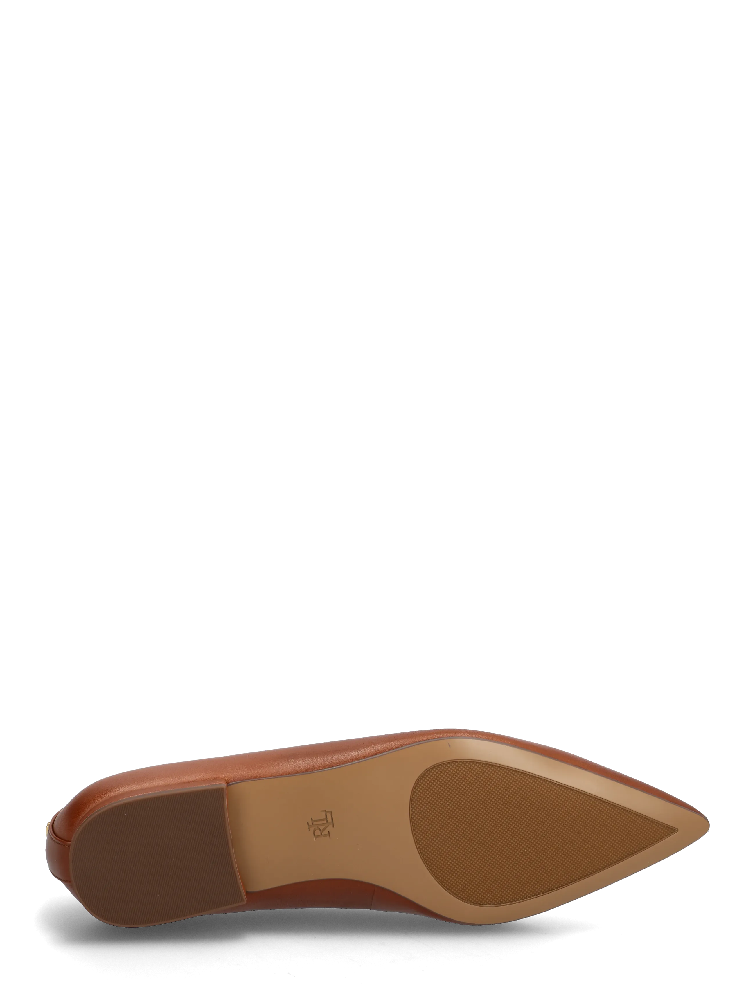 Lauren Ralph Lauren - Londyn Leather Ballet Flat - speciella tillfällen - lauren tan - 4