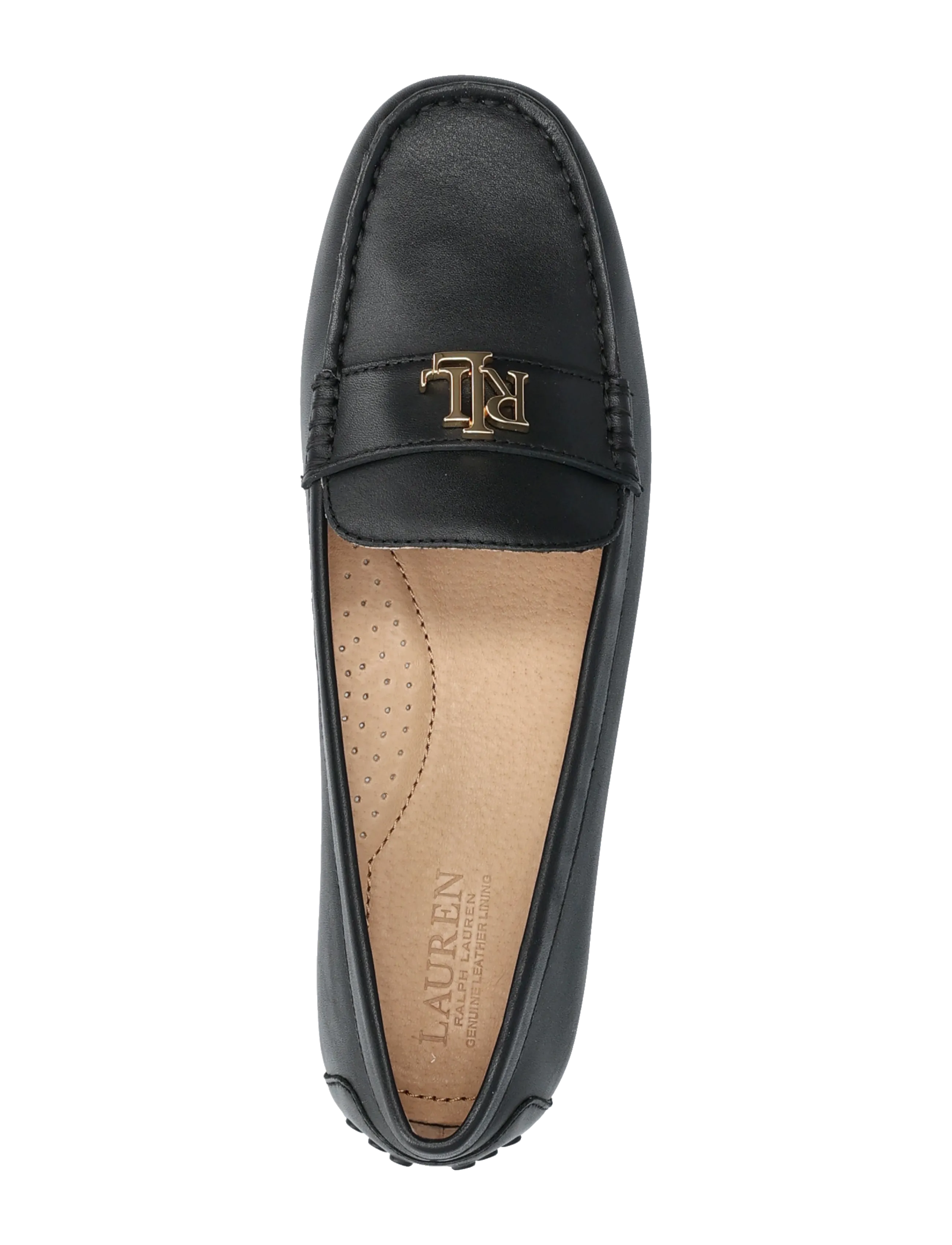 Lauren Ralph Lauren - Barnsbury Leather Driver - mode trends - black - 3