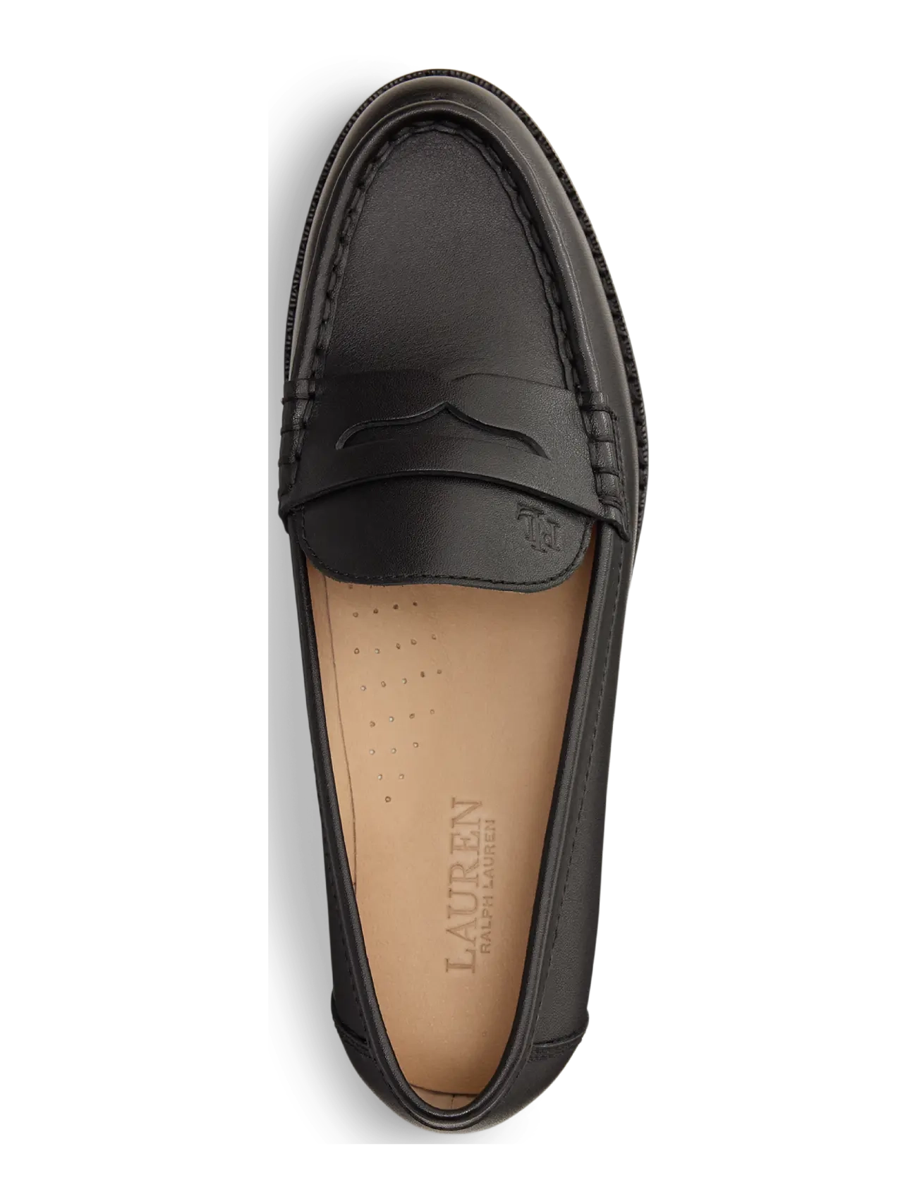 Lauren Ralph Lauren - Wynnie Leather Loafer - muotitrendit - black - 1