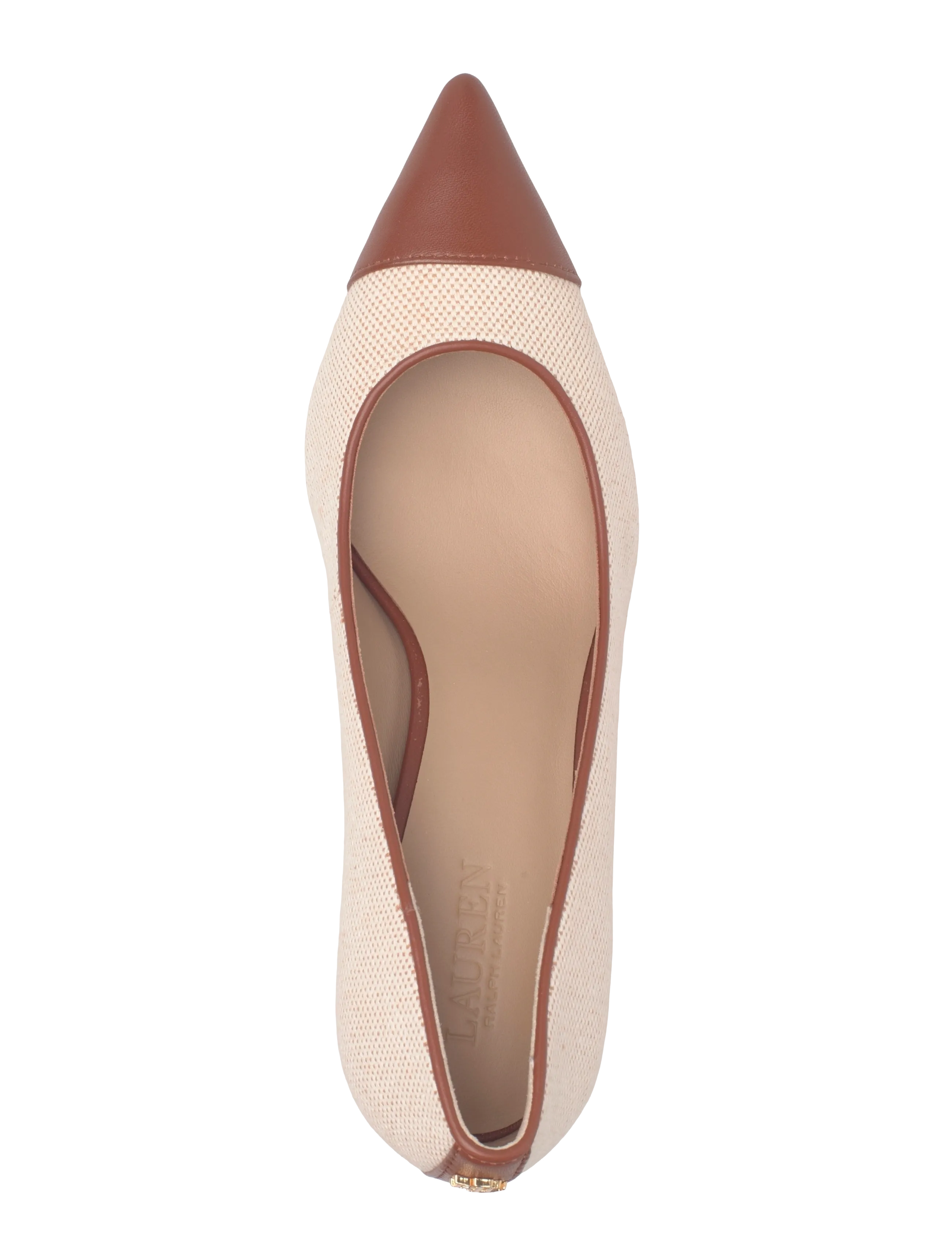 Lauren Ralph Lauren - 802P10395003 - szpilki - ntrl/buff/lauren - 3