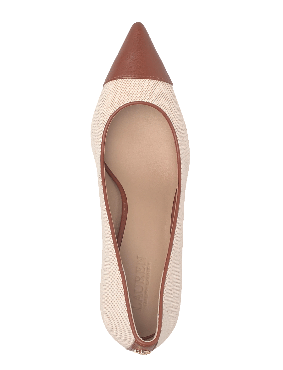 Lauren Ralph Lauren - 802P10395003 - pumps - ntrl/buff/lauren - 3