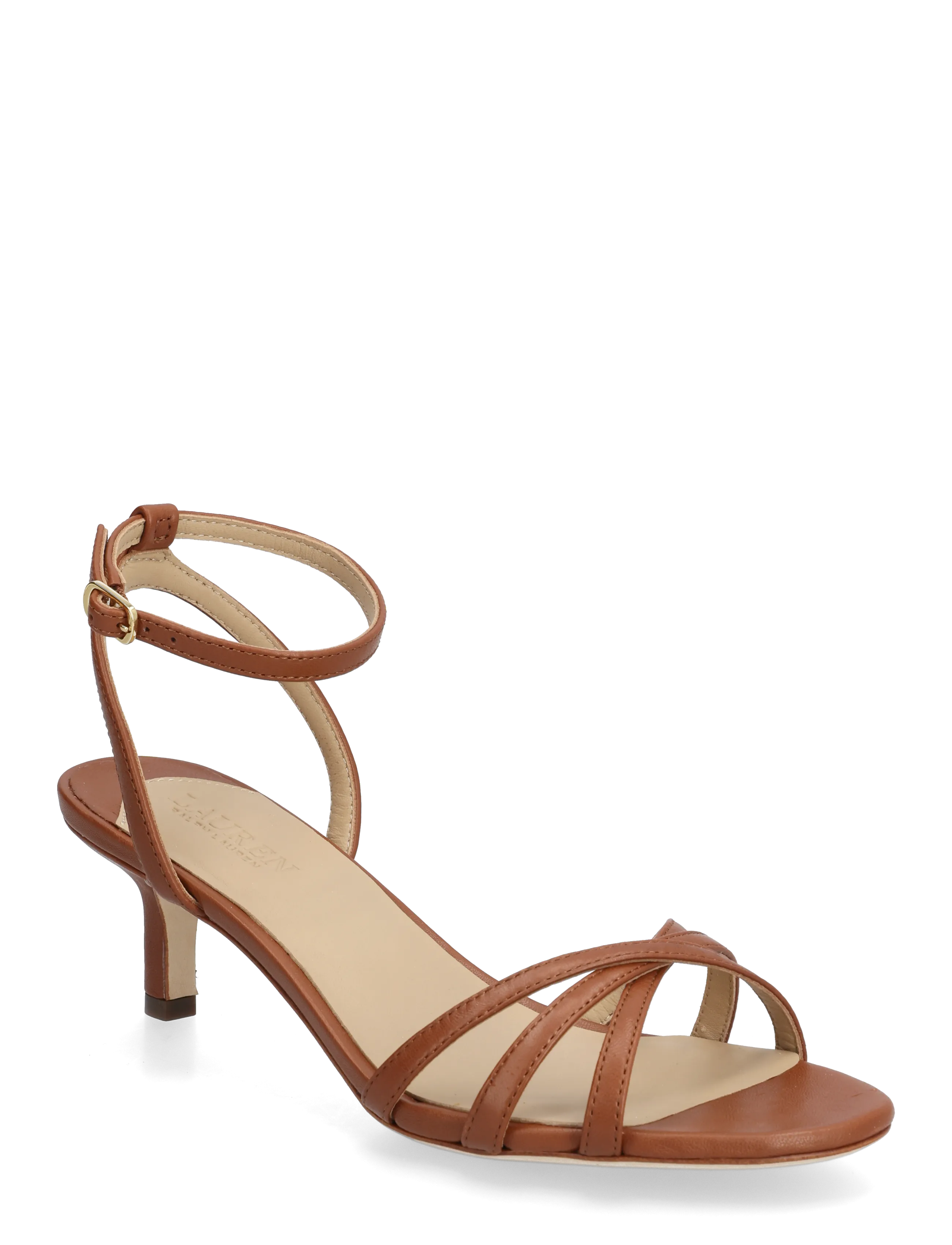 Lauren Ralph Lauren NAPPA LEATHER-KENDYL KTTN-SN-HES - Sandalen - LAUREN TAN / brown