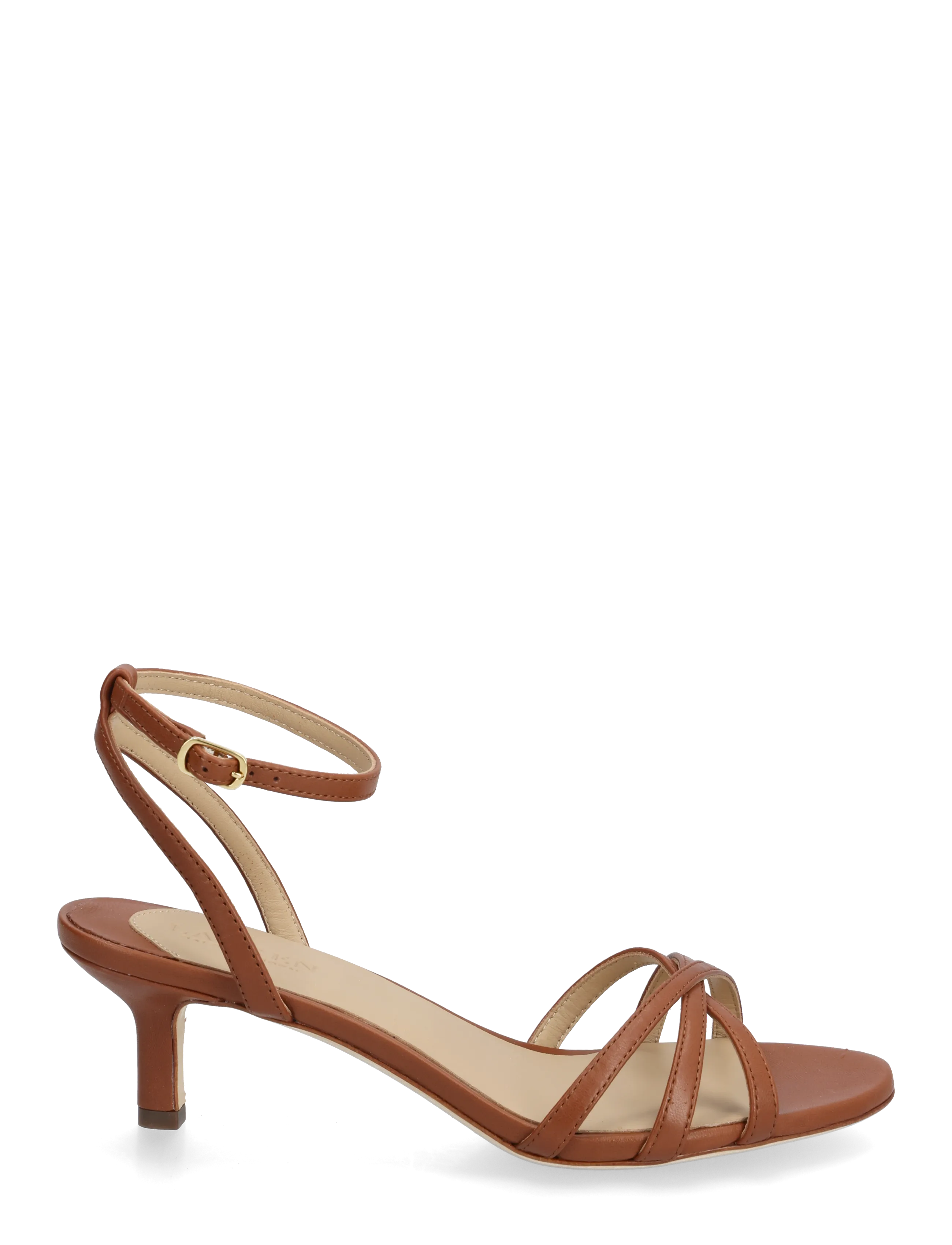 Lauren Ralph Lauren - NAPPA LEATHER-KENDYL KTTN-SN-HES - sandaler med hæl - lauren tan - 1