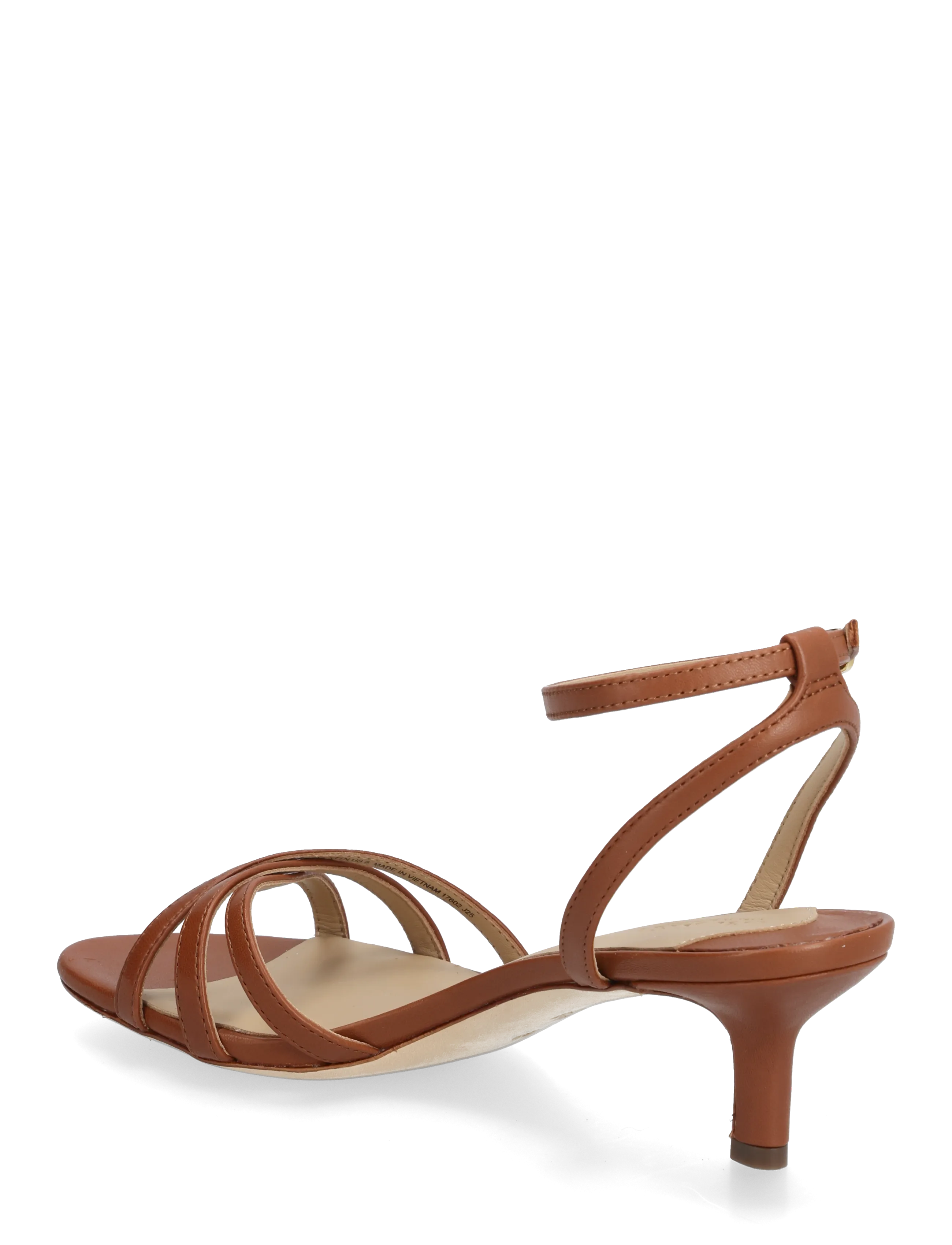 Lauren Ralph Lauren - NAPPA LEATHER-KENDYL KTTN-SN-HES - sandaler med hæl - lauren tan - 2