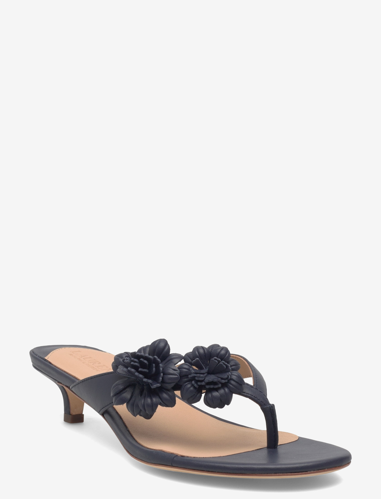 Lauren Ralph Lauren - SOFT NAPPA-FRNCSA FLWR-SN-HES - heeled mules - refined navy - 0