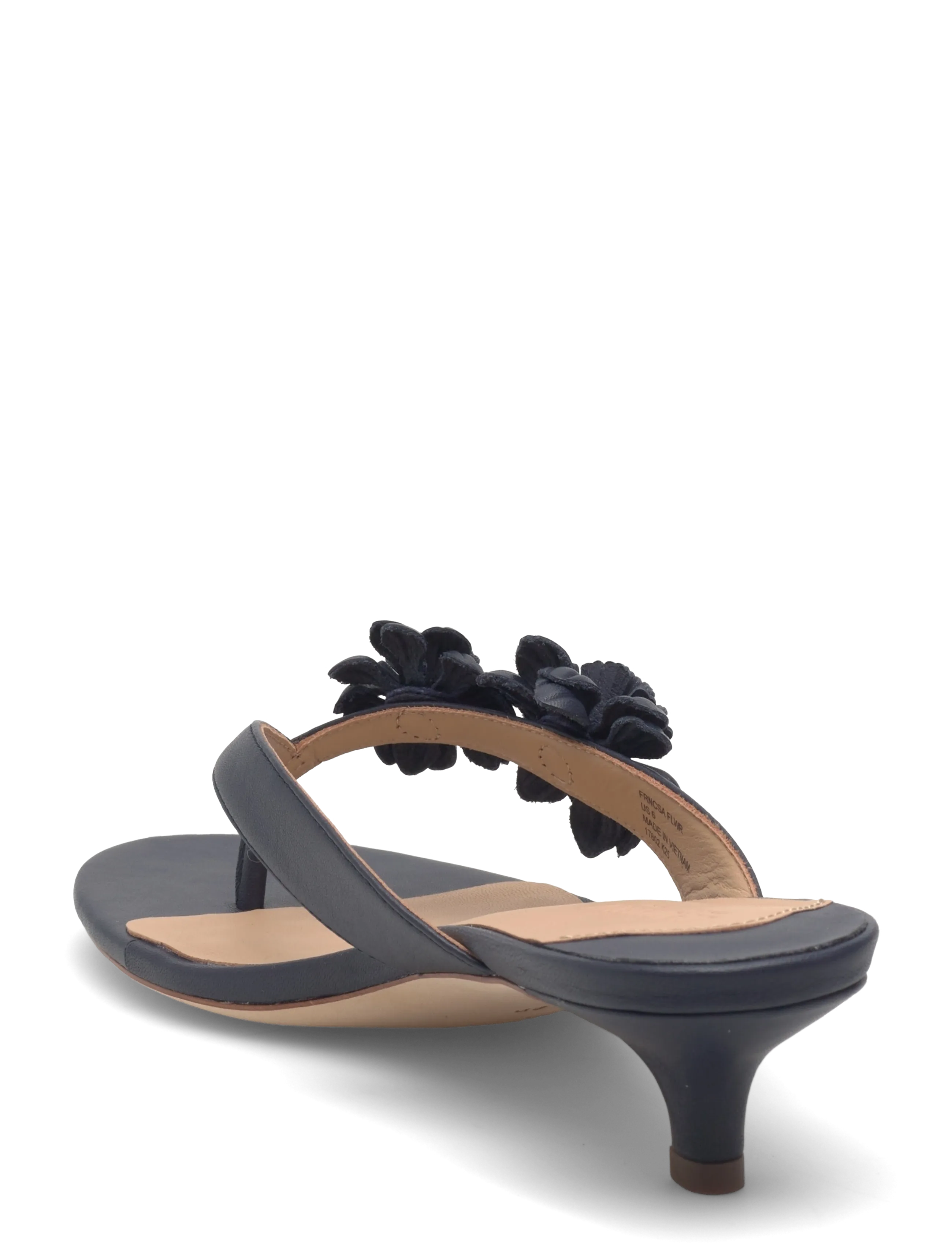 Lauren Ralph Lauren - SOFT NAPPA-FRNCSA FLWR-SN-HES - mules à talons - refined navy - 2