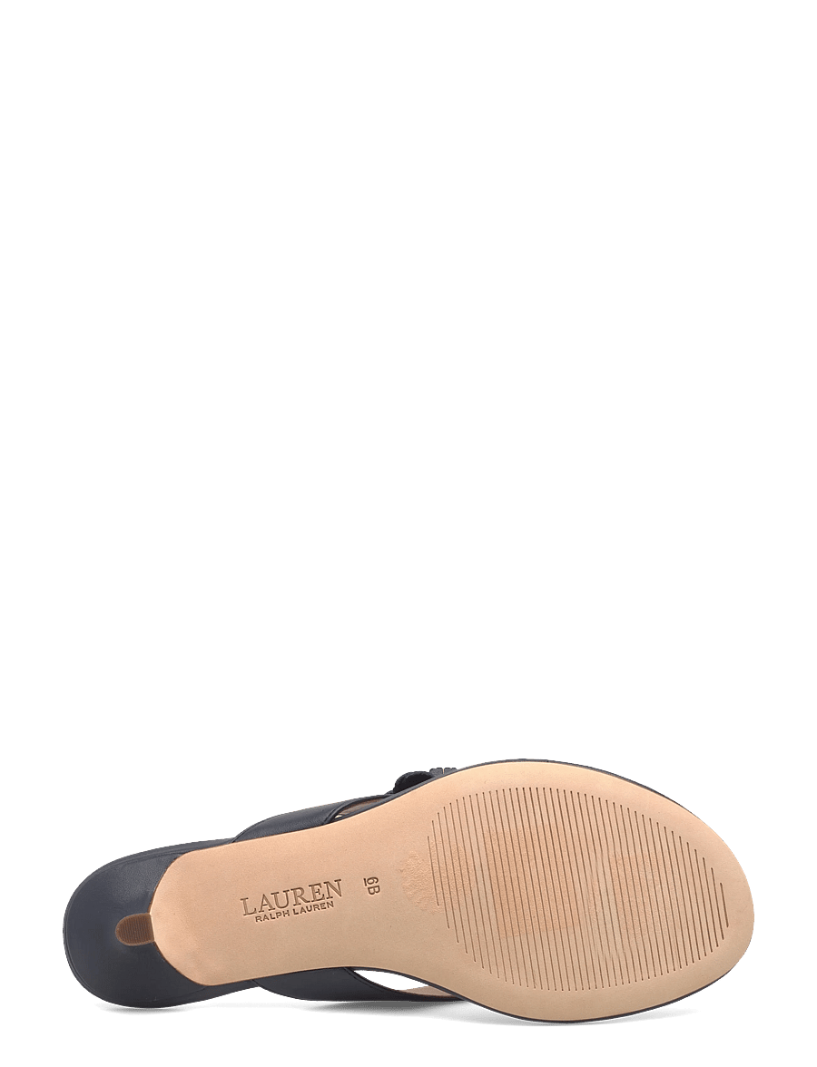 Lauren Ralph Lauren - SOFT NAPPA-FRNCSA FLWR-SN-HES - mules à talons - refined navy - 4