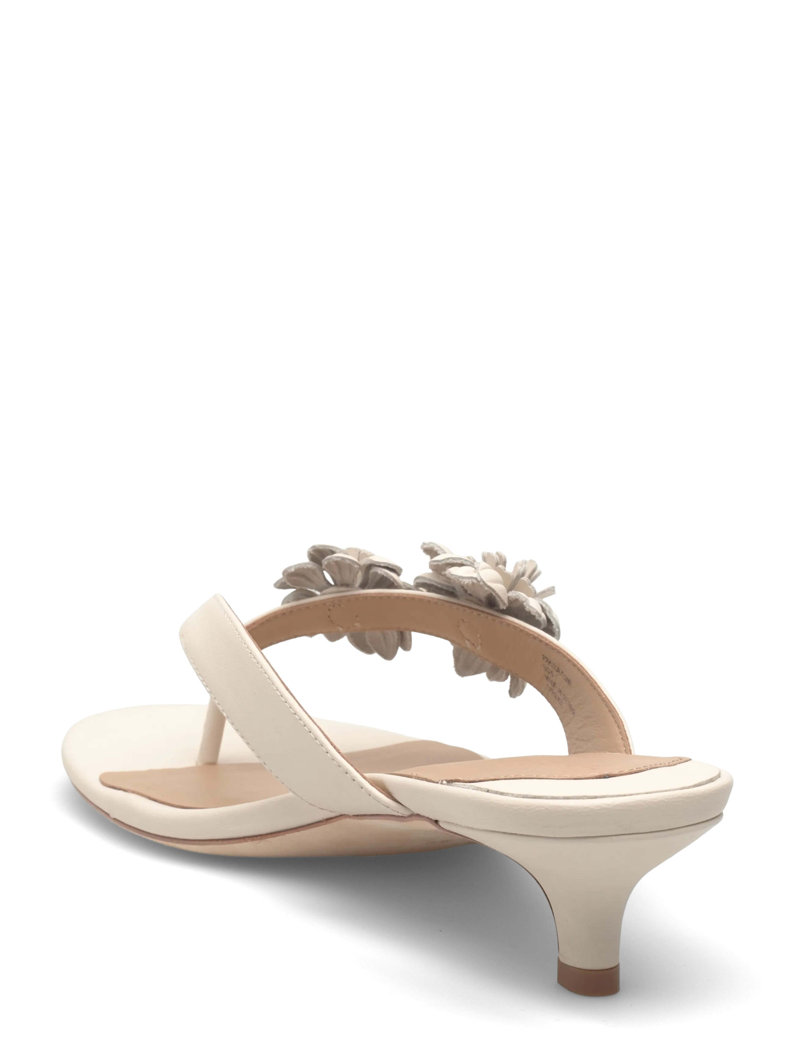 Lauren Ralph Lauren - SOFT NAPPA-FRNCSA FLWR-SN-HES - mules med hæle - soft white - 2