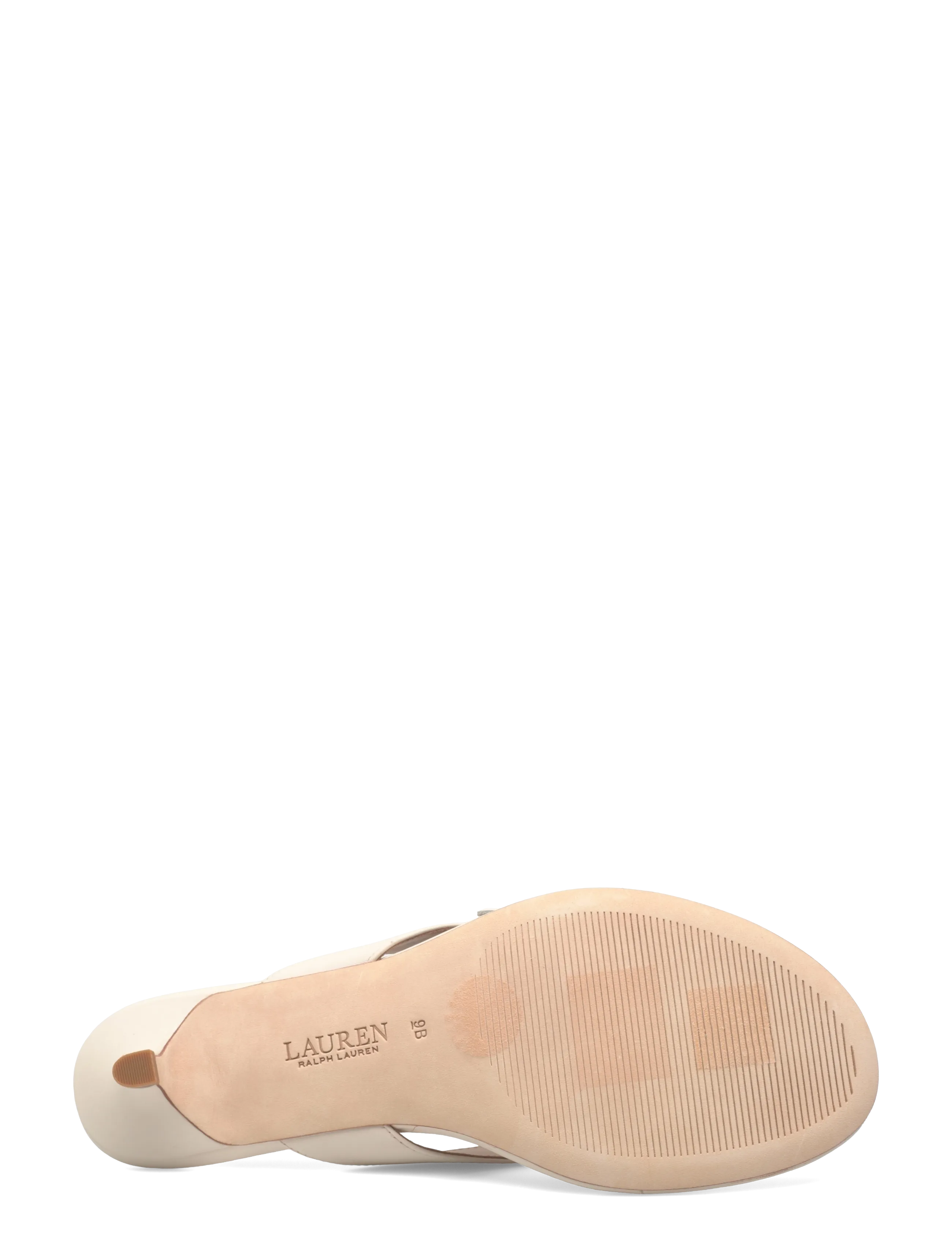 Lauren Ralph Lauren - SOFT NAPPA-FRNCSA FLWR-SN-HES - mules med hæle - soft white - 4