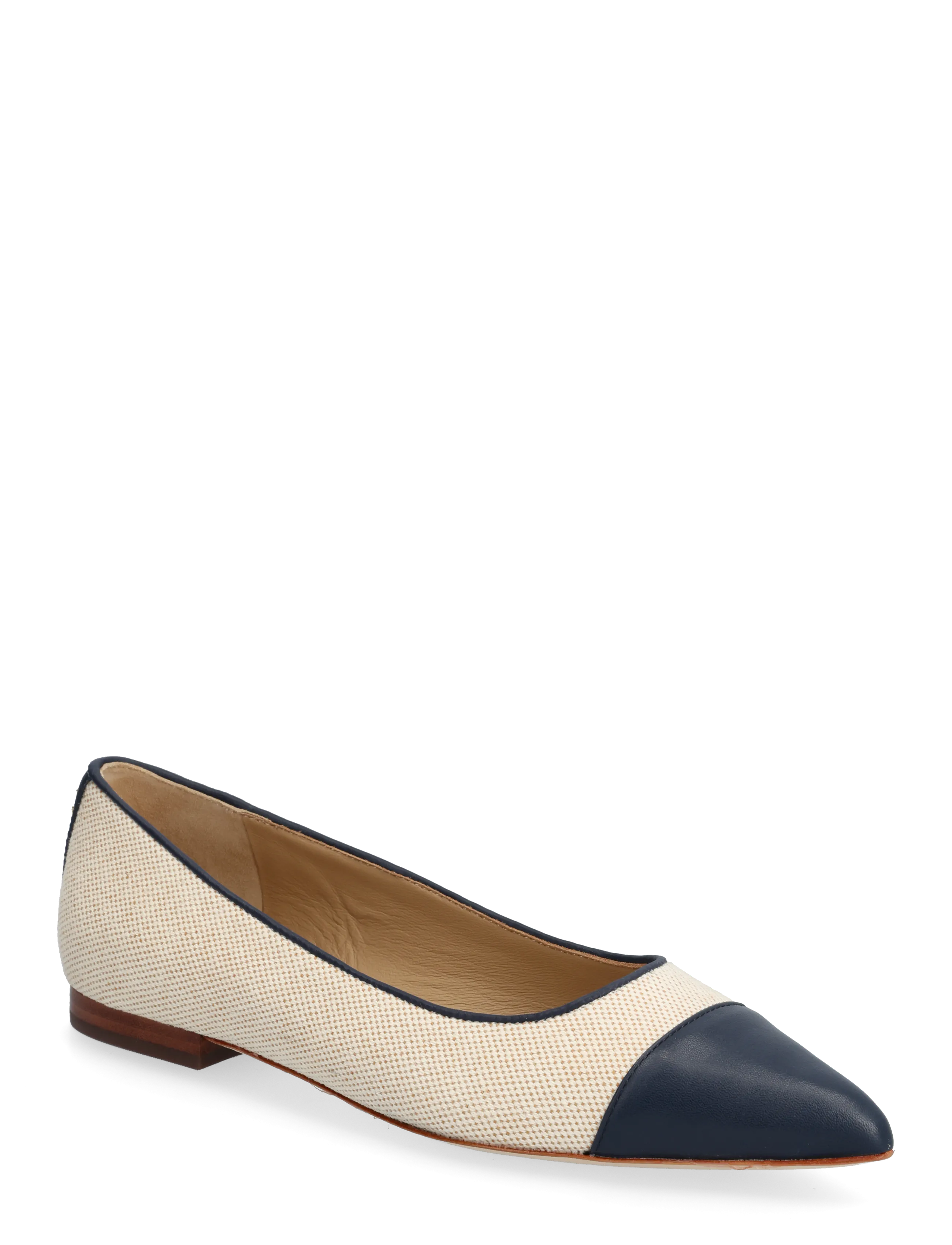 Lauren Ralph Lauren 802P10530003 - Sko - NTRL/BUFF/REFINED / navy