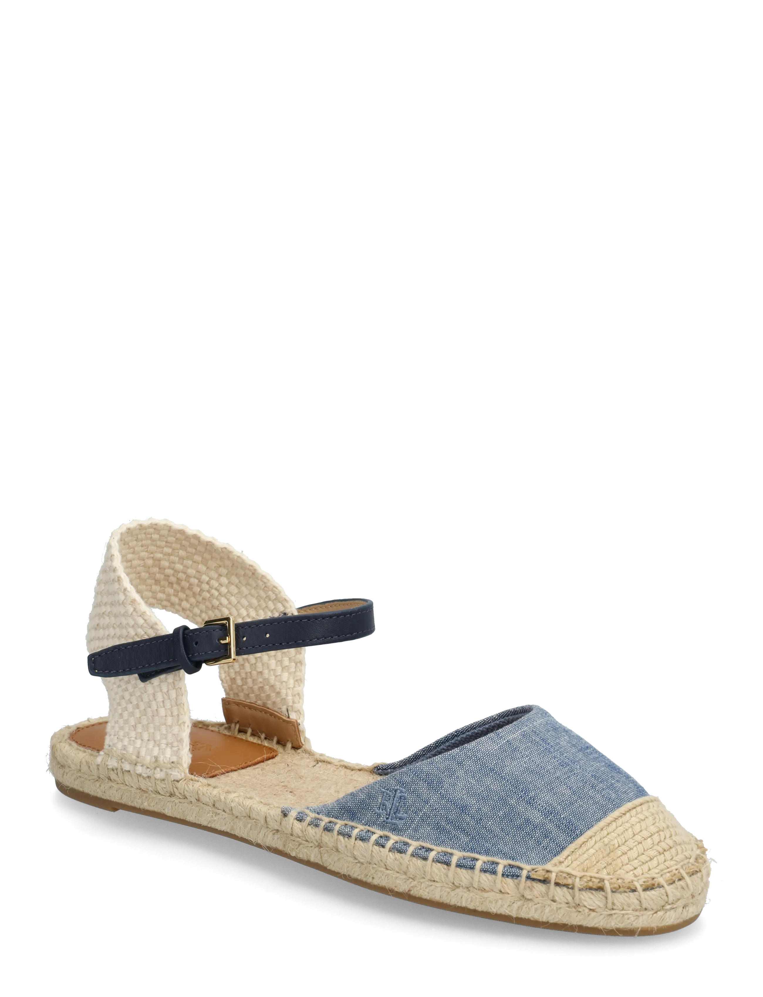 Lauren Ralph Lauren CHMBR/SFT NPP/CRCHT-ROBBY FLAT-ES-F - Uutuudet - BLUE/REFINED NAVY / blue