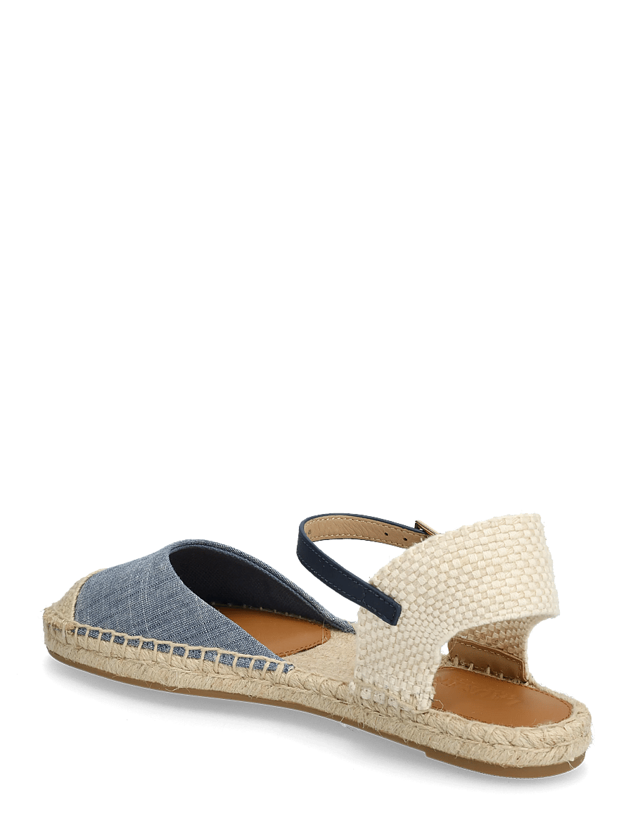 Lauren Ralph Lauren - CHMBR/SFT NPP/CRCHT-ROBBY FLAT-ES-F - espadrillos - blue/refined navy - 2