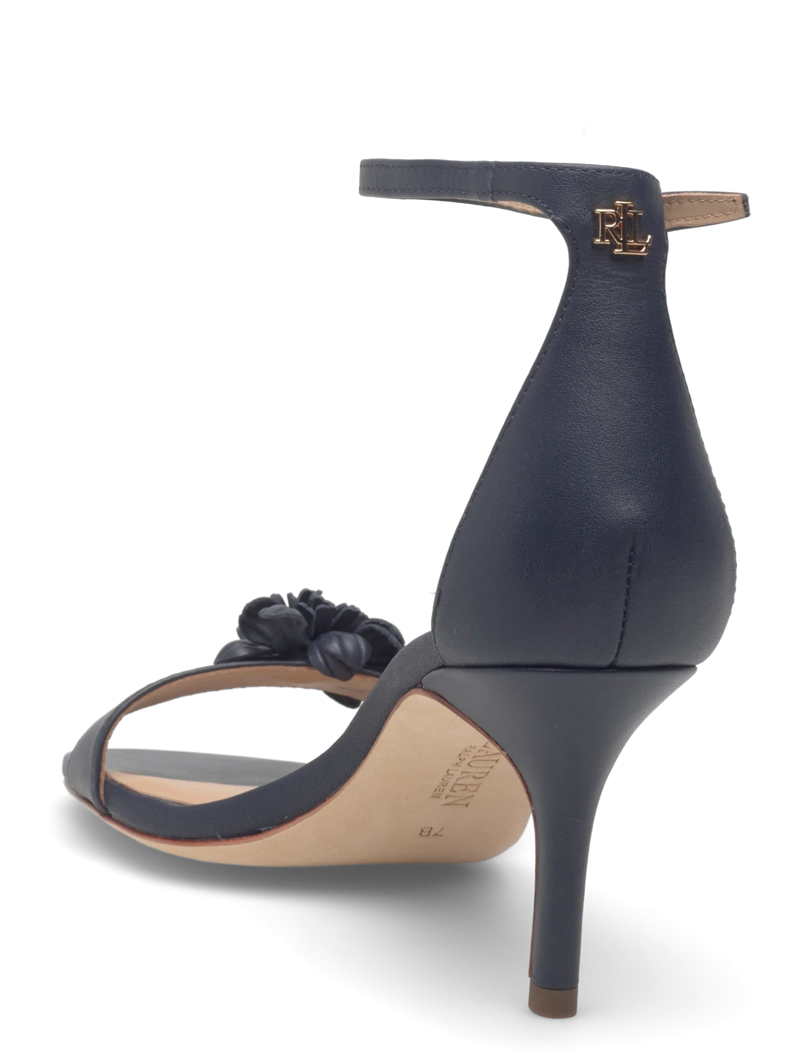 Lauren Ralph Lauren - SOFT NAPPA-ALLIE M FLWR-SN-HES - confirmation - refined navy - 2