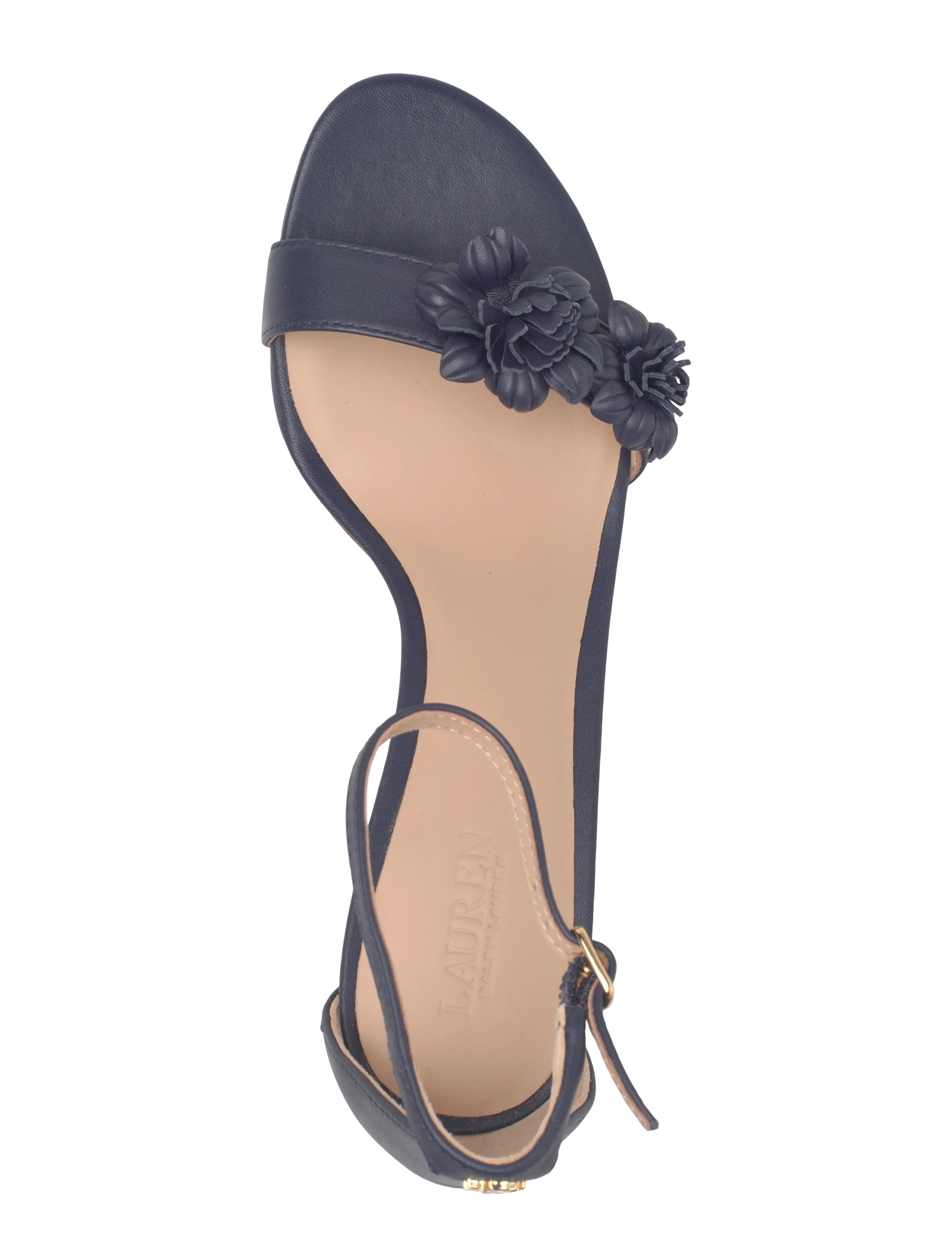 Lauren Ralph Lauren - SOFT NAPPA-ALLIE M FLWR-SN-HES - confirmation - refined navy - 3